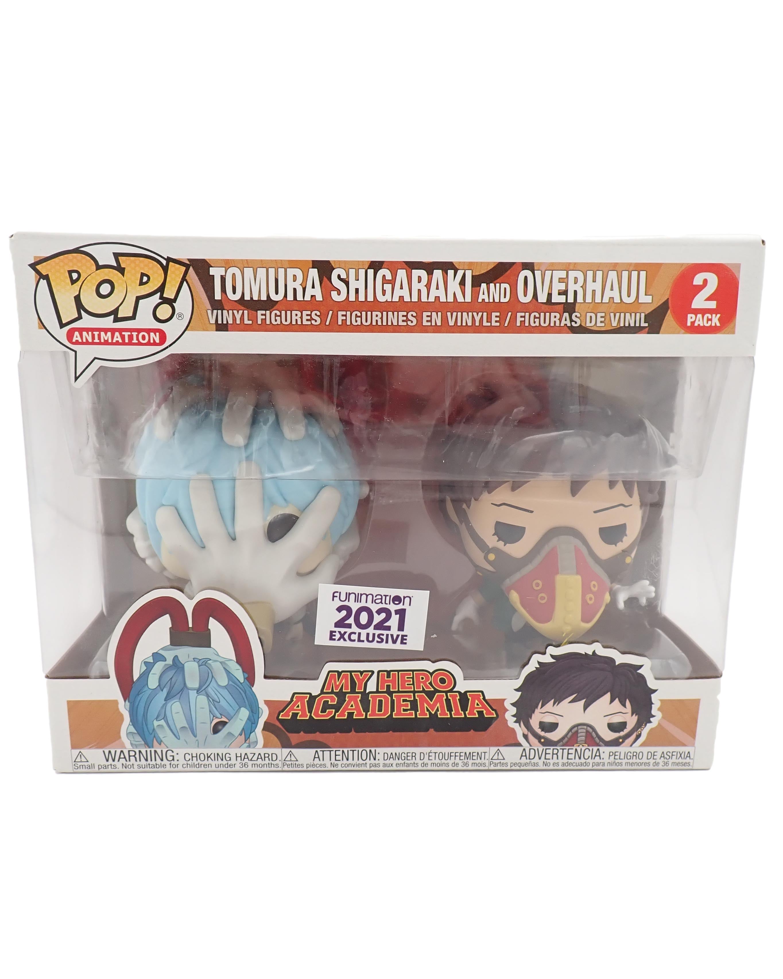 Tomura Shigaraki and Overhaul - POP! 2-Pack [PRE-OWNED]