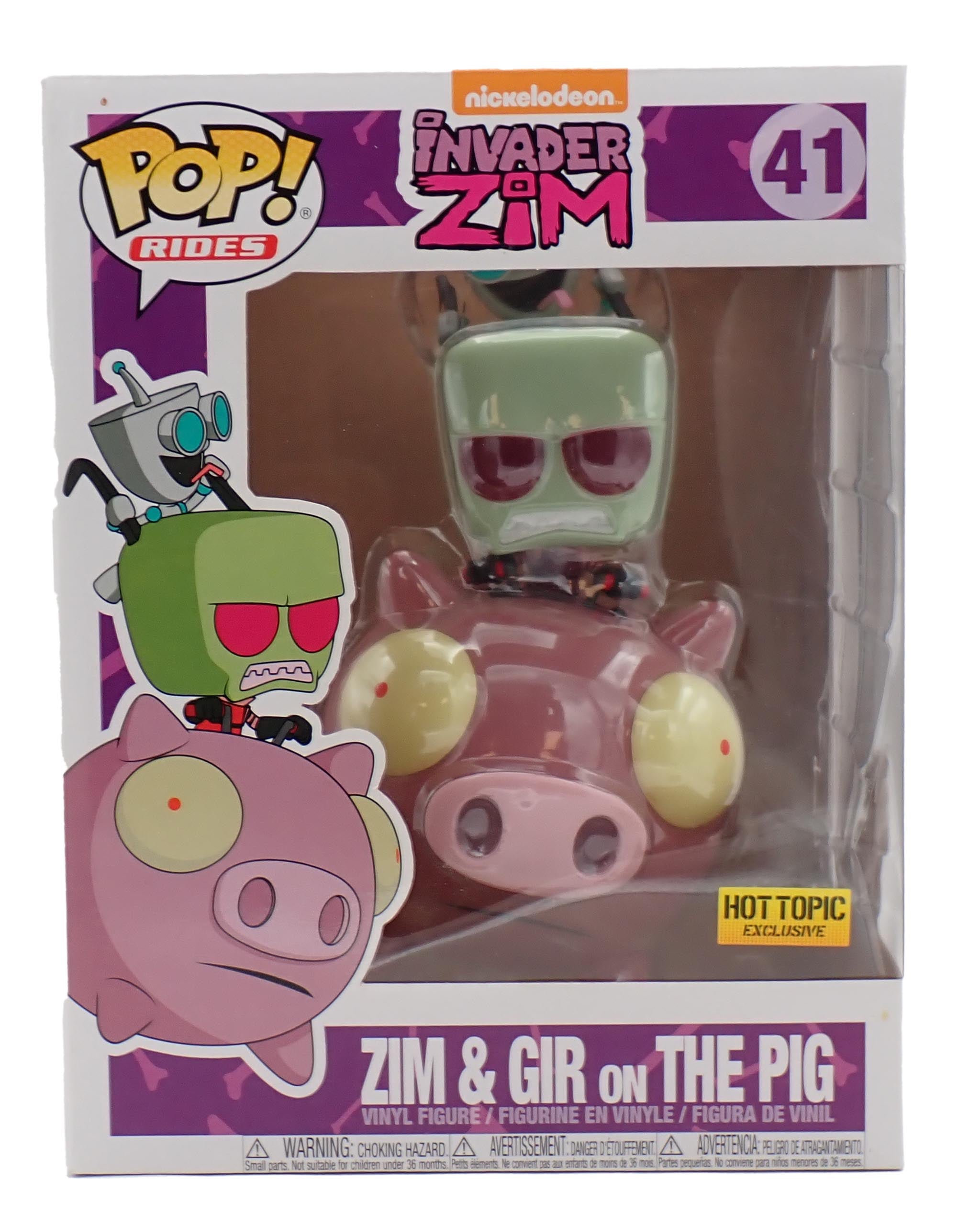 Zim & Gir on The Pig - POP! #41
