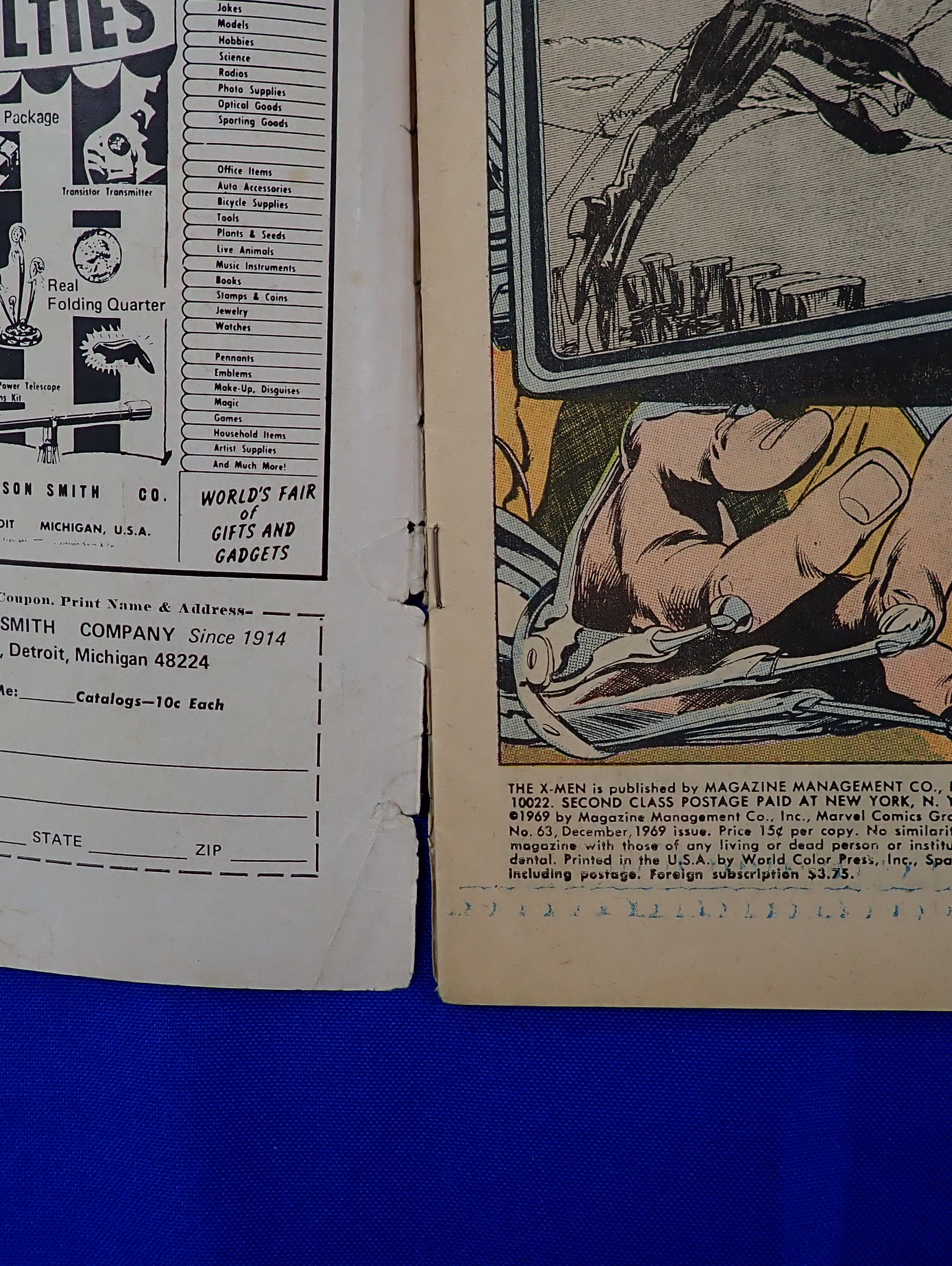 X-Men #63 (1969) - GD/GD- (1.8-2.0) - Silver Age Issue