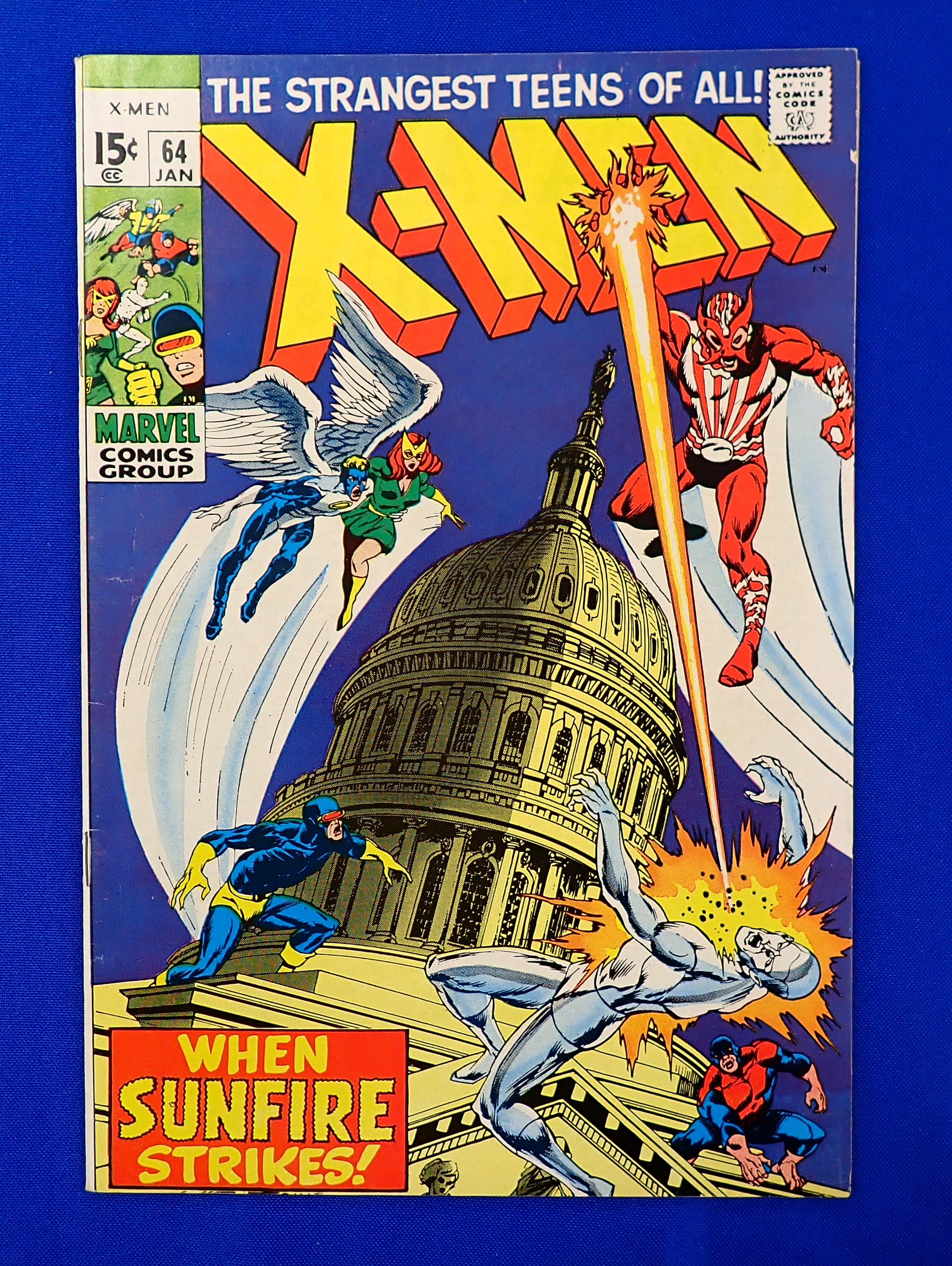X-Men #64 (1970) - FN/FN+ (6.0-6.5) - 1st App. Sunfire