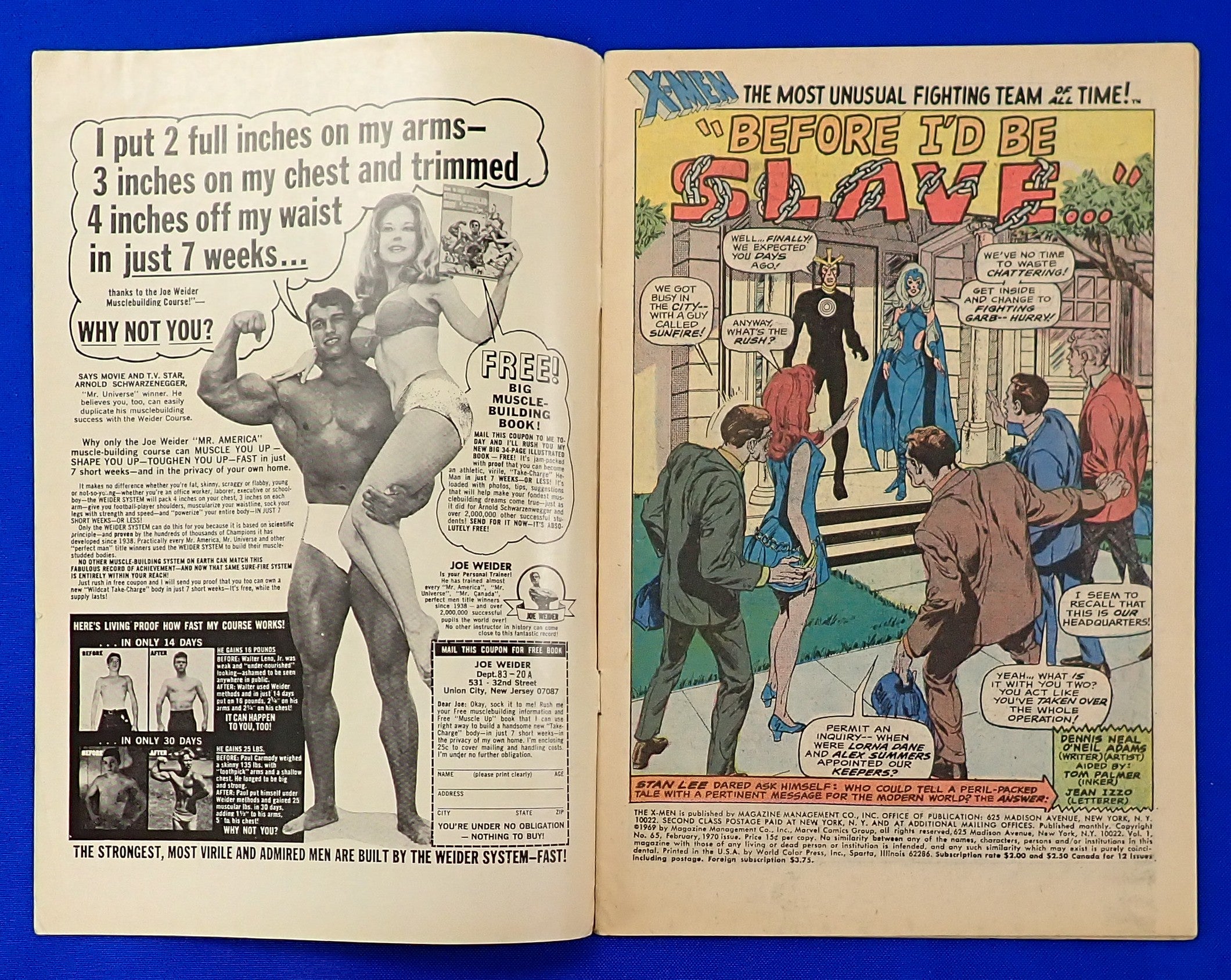 X-Men #65 (1970) - VG (4.0) - Bronze Age Issue
