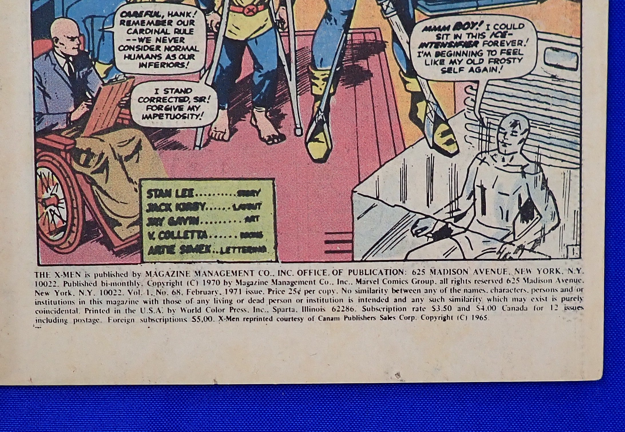 X-Men #68 (1970) - GD/VG (3.0) - Bronze Age Issue