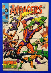 Avengers #55 (1968) - VG- (3.5) - 1st full appearance of Ultron