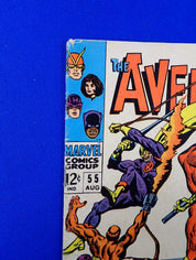 Avengers #55 (1968) - VG- (3.5) - 1st full appearance of Ultron