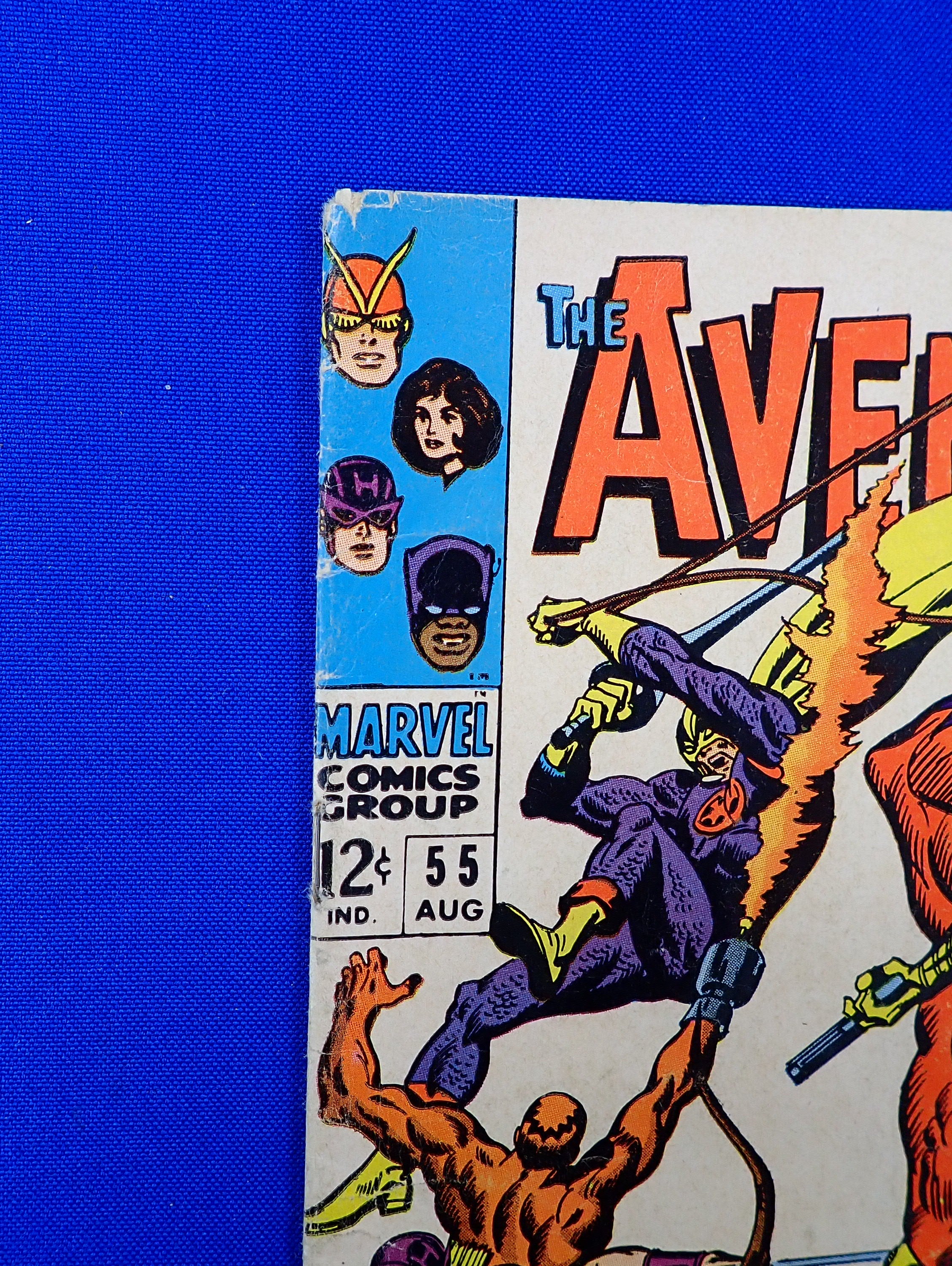 Avengers #55 (1968) - VG- (3.5) - 1st full appearance of Ultron