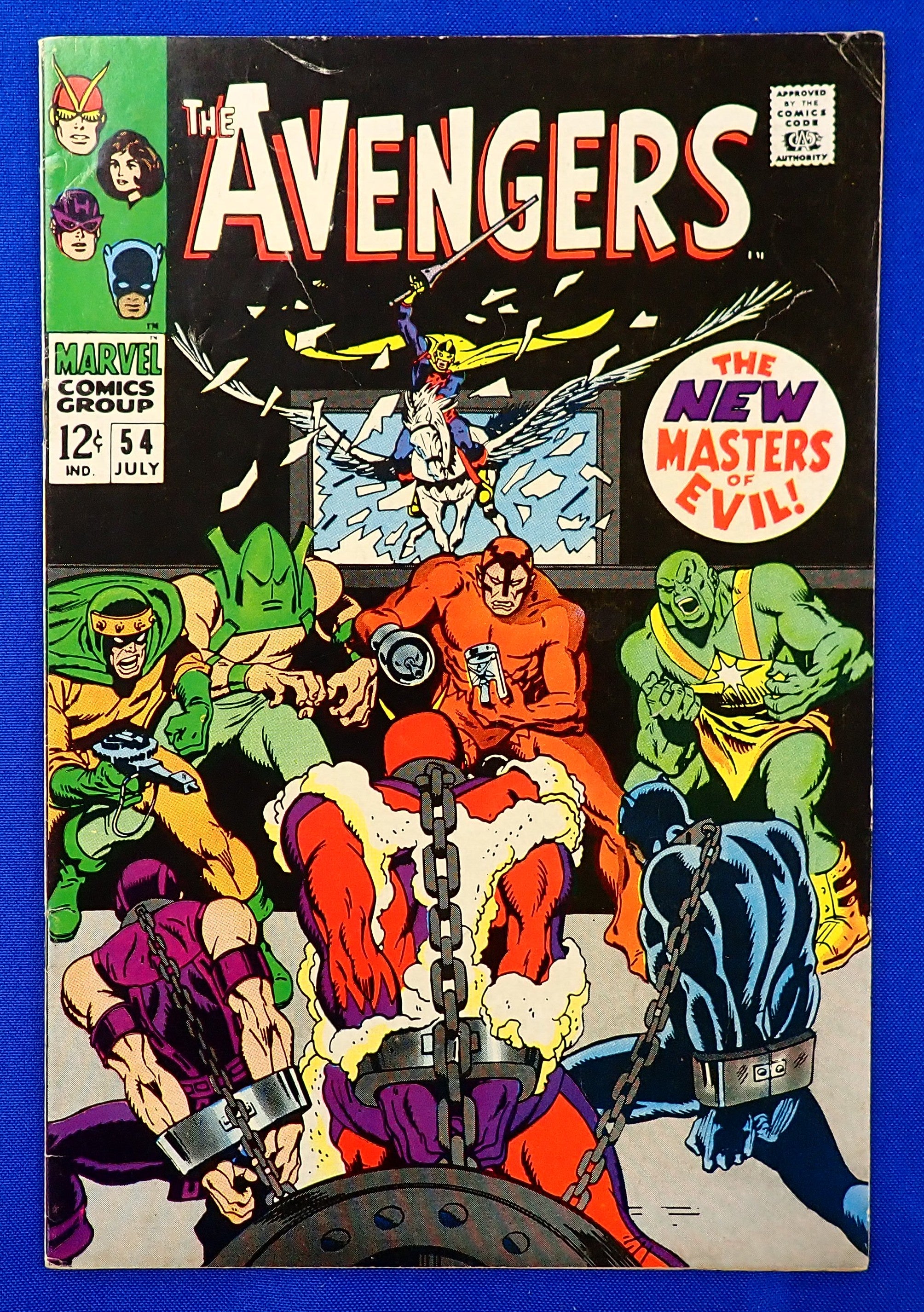 Avengers #54 (1968) - FN/FN- (5.5-6.0) - 1st Cameo App. Ultron