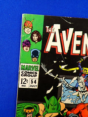 Avengers #54 (1968) - FN/FN- (5.5-6.0) - 1st Cameo App. Ultron