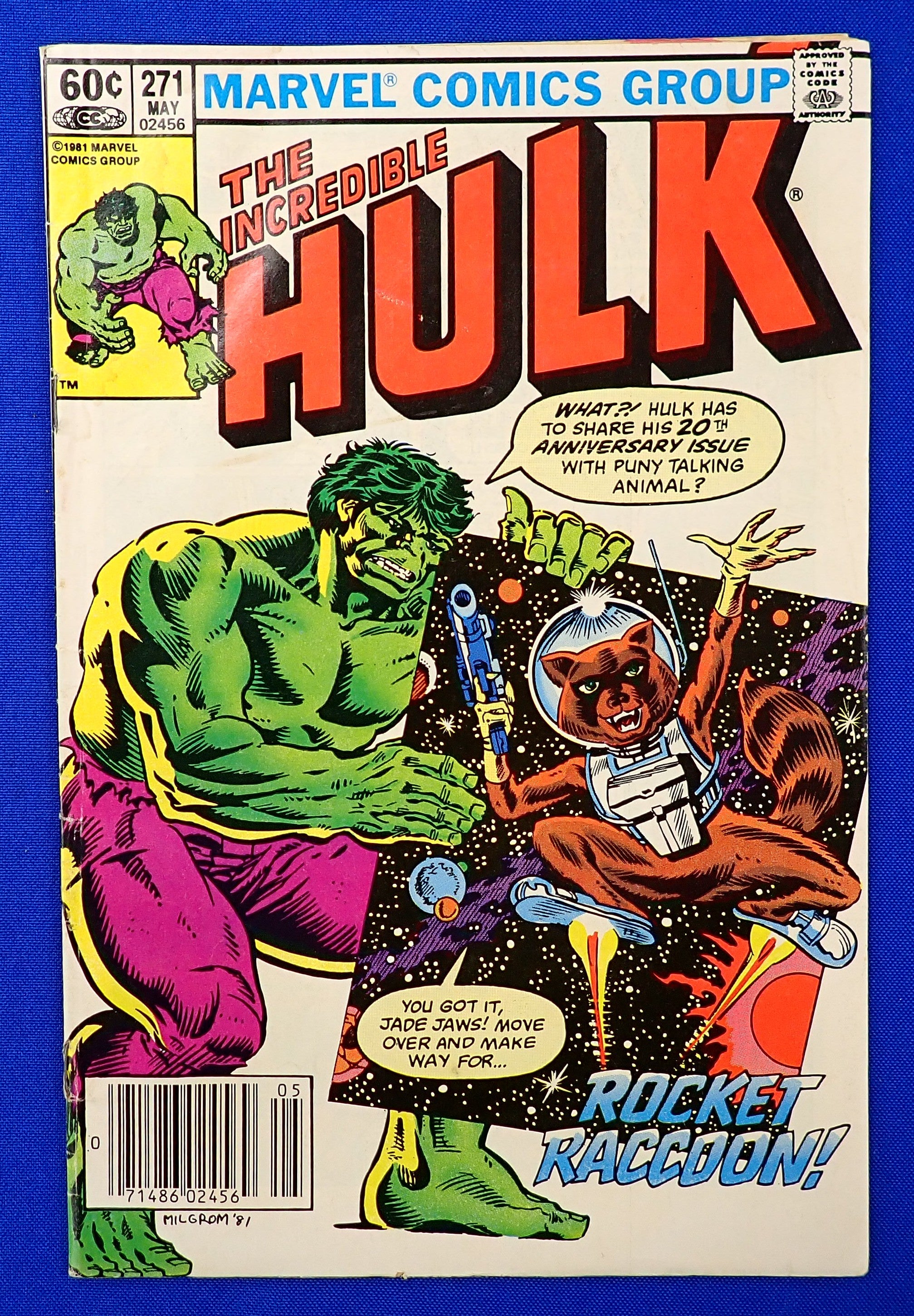 Hulk #271 (1982) - VG/FN (5.0) - 2nd Rocket Raccoon App.