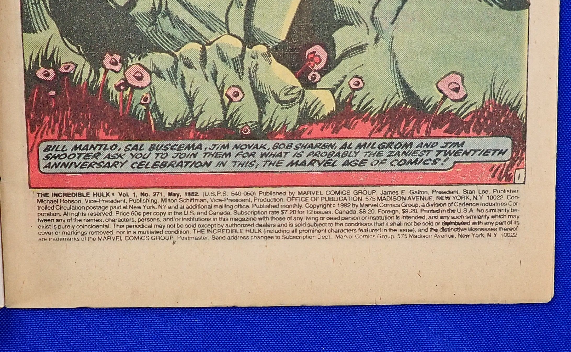 Hulk #271 (1982) - VG/FN (5.0) - 2nd Rocket Raccoon App.
