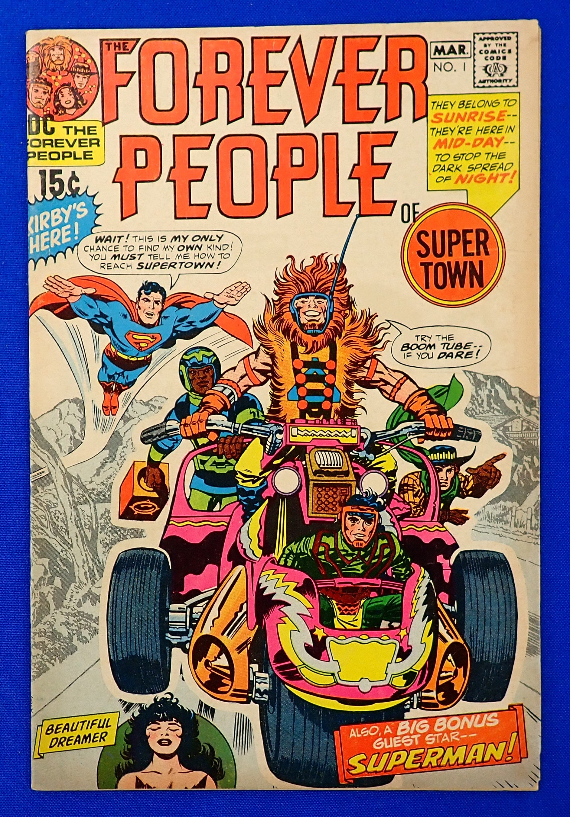 Forever People #1 (1971) - FN/FN+ (6.0-6.5) - 1st Full App. Darkseid