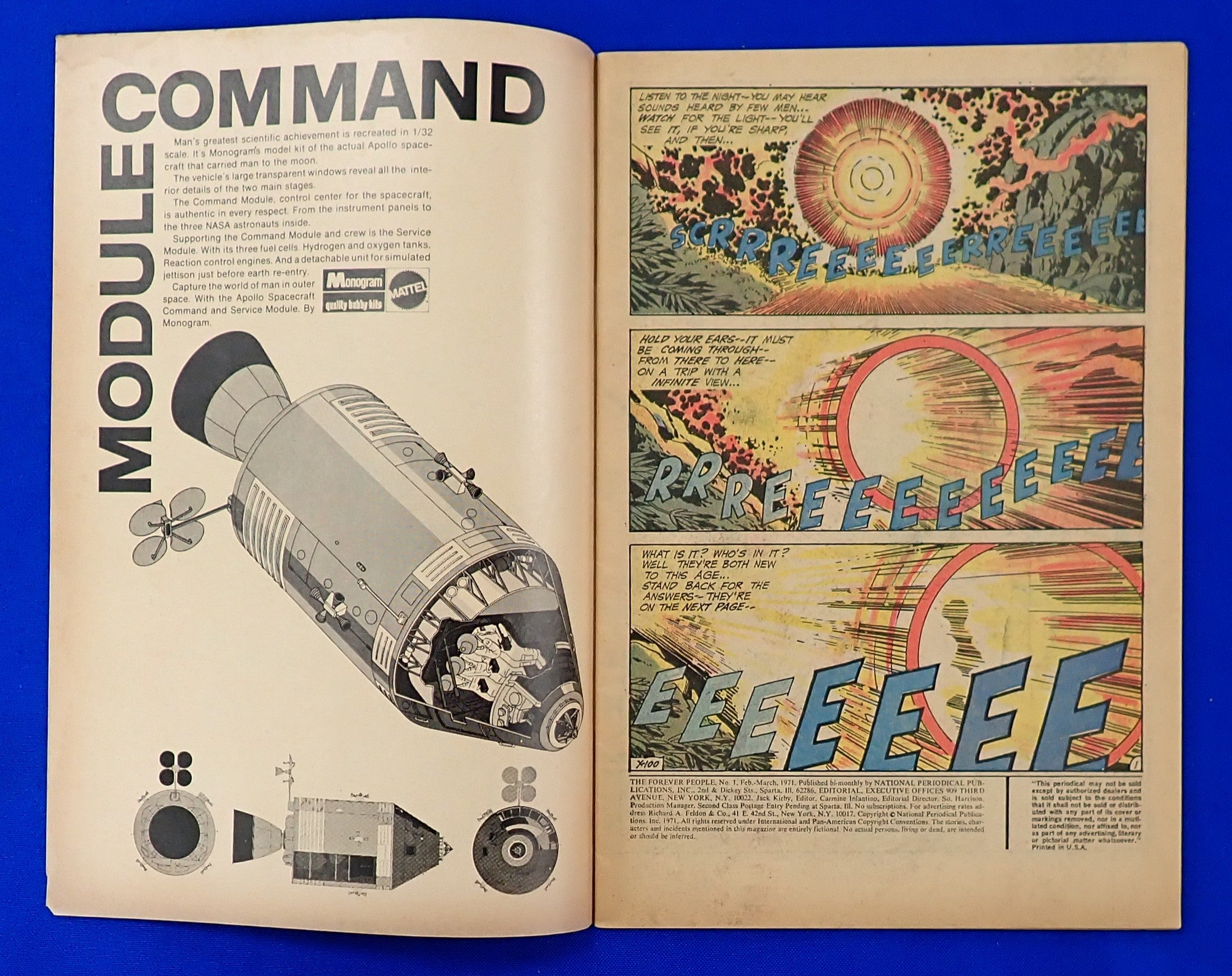 Forever People #1 (1971) - FN/FN+ (6.0-6.5) - 1st Full App. Darkseid