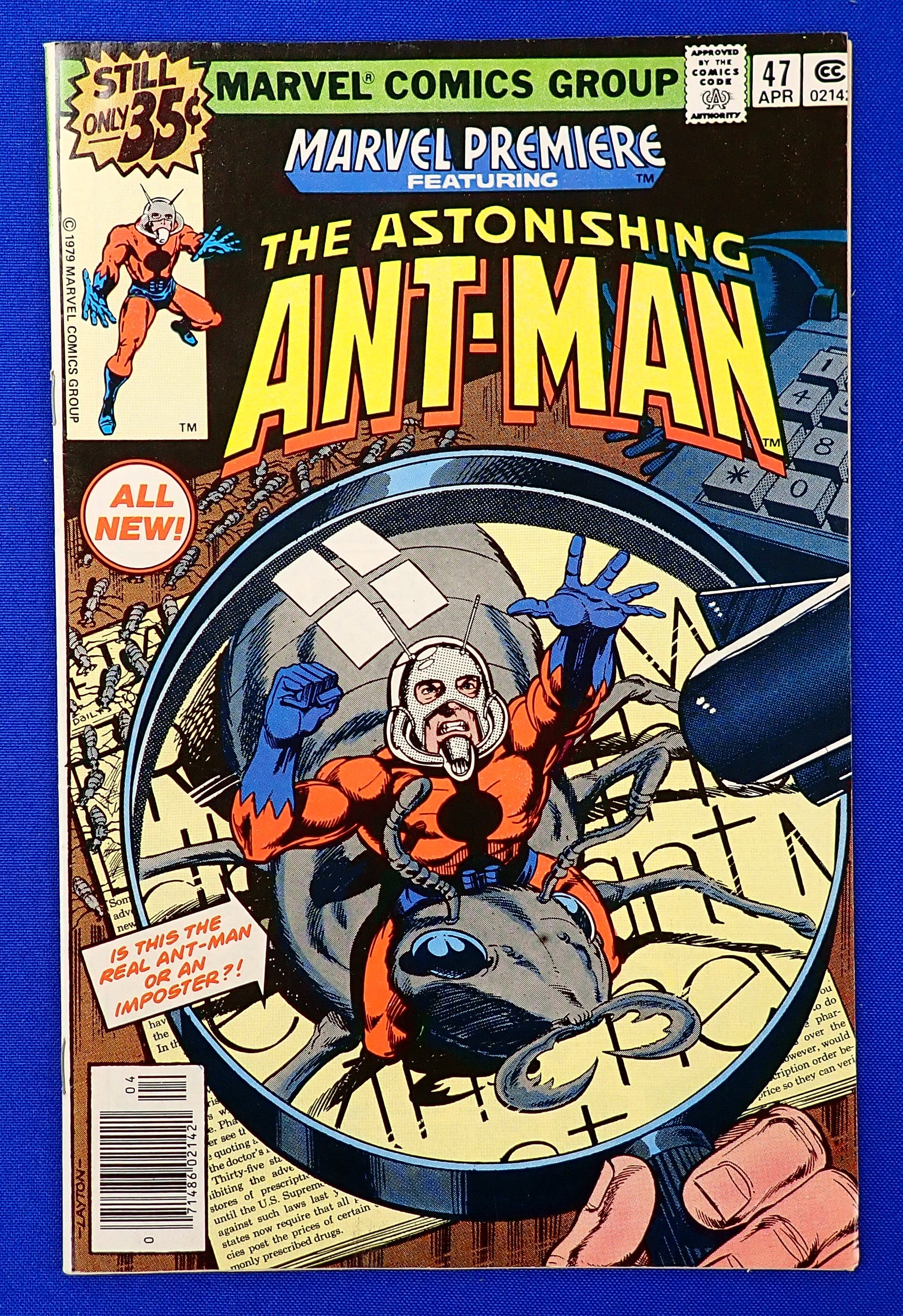 Marvel Premiere #47 (1979) - VF/VF- (7.5-8.0) - 1st Ant Man in Costume