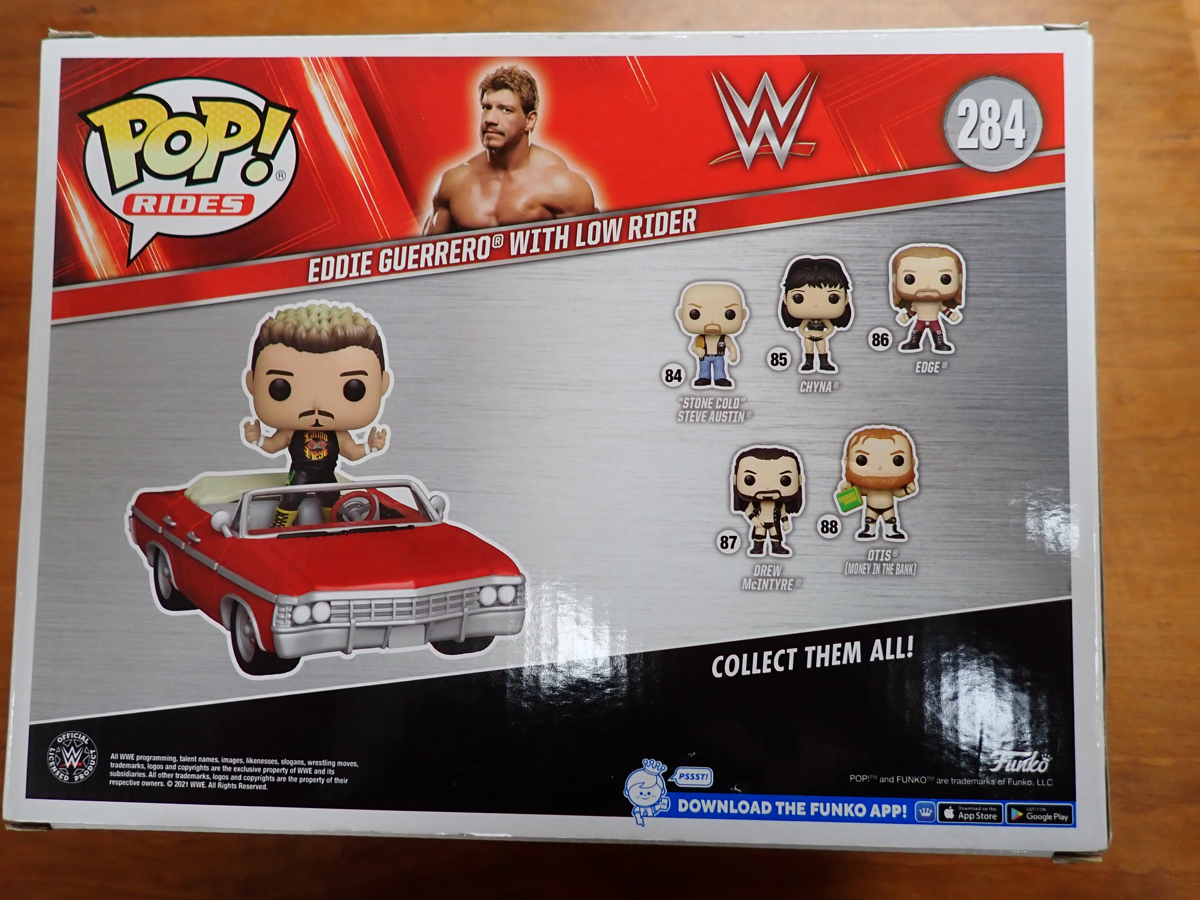 Eddie Guerrero with Low Rider - POP! #284