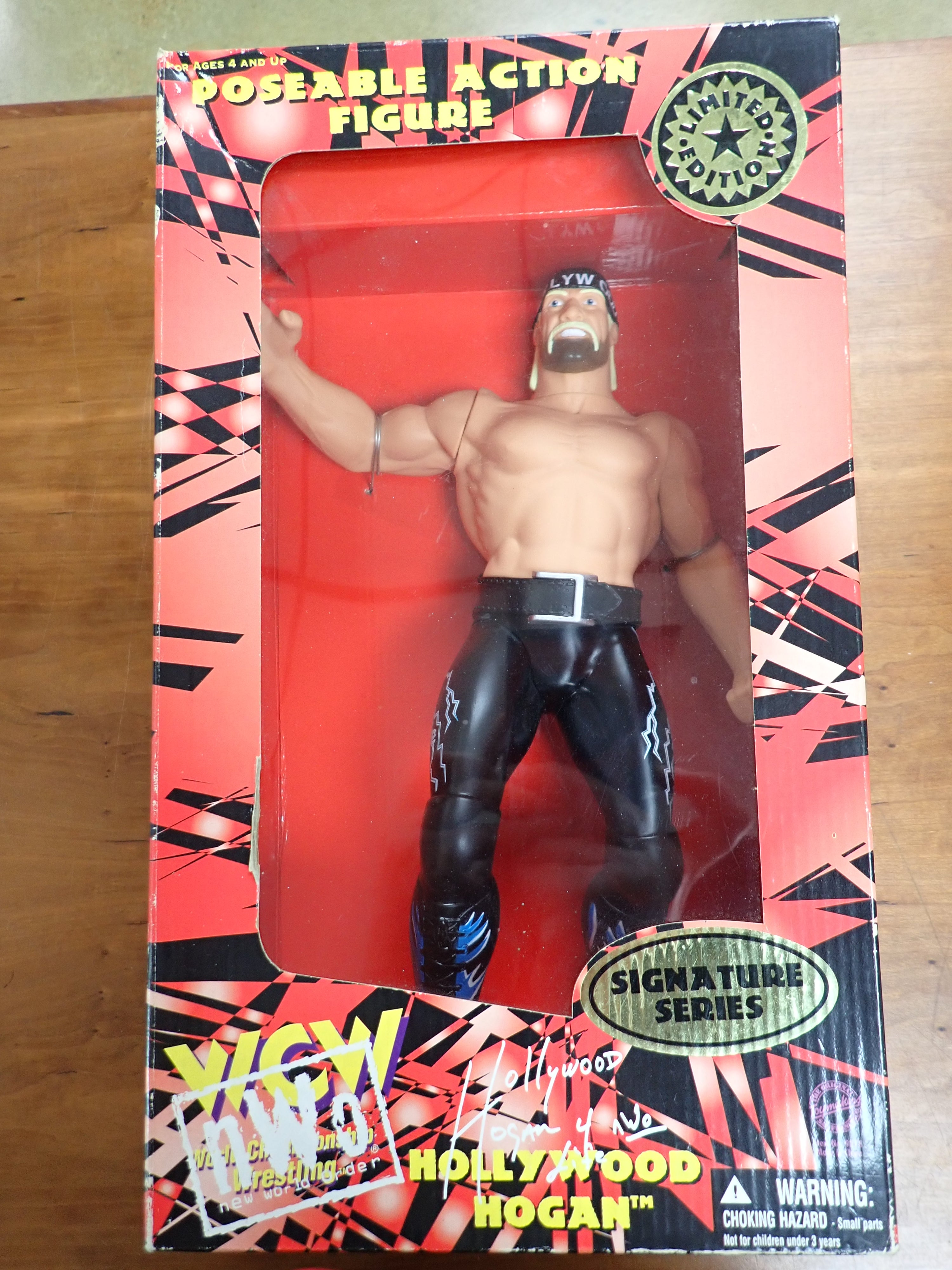 WCW Hollywood Hogan Figure