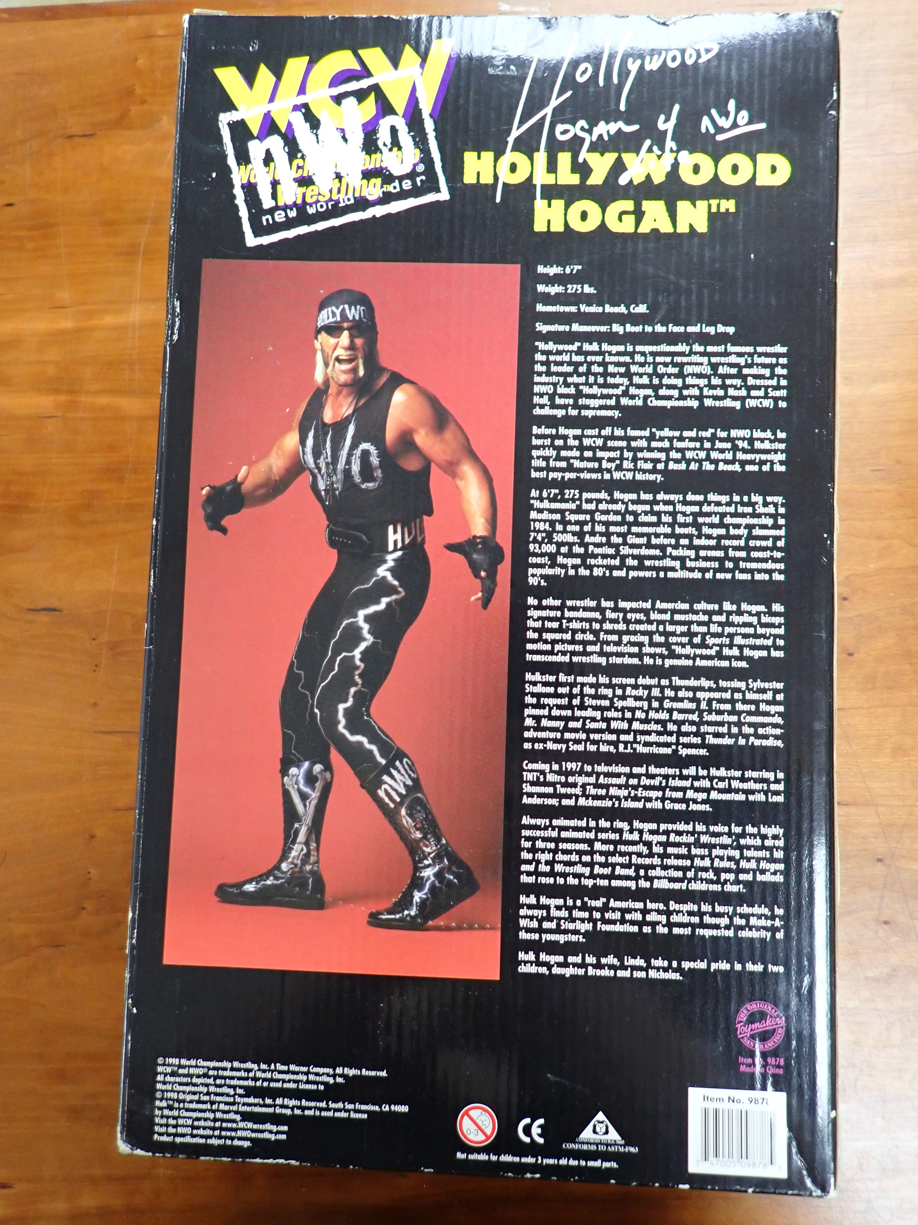 WCW Hollywood Hogan Figure