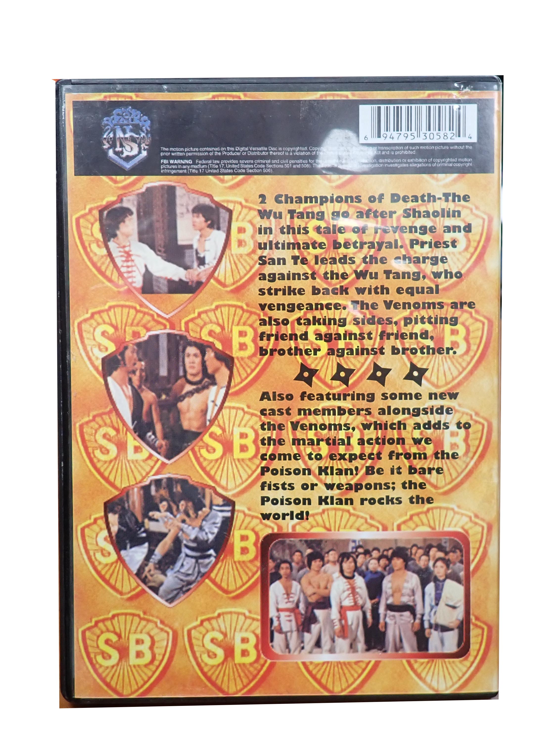 The Venoms: 2 Champions of Death - [DVD]
