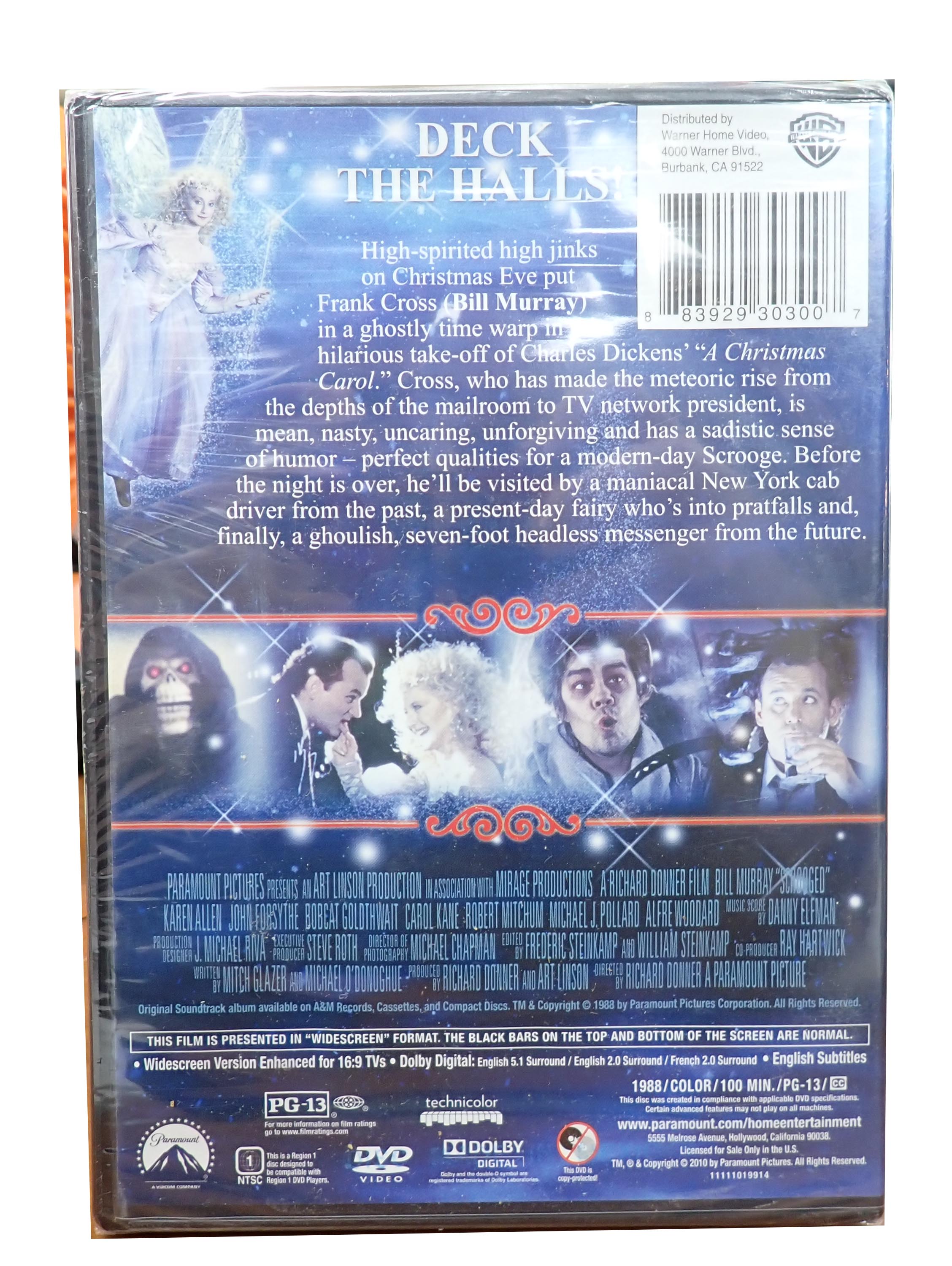 Scrooged - [DVD] (Sealed)
