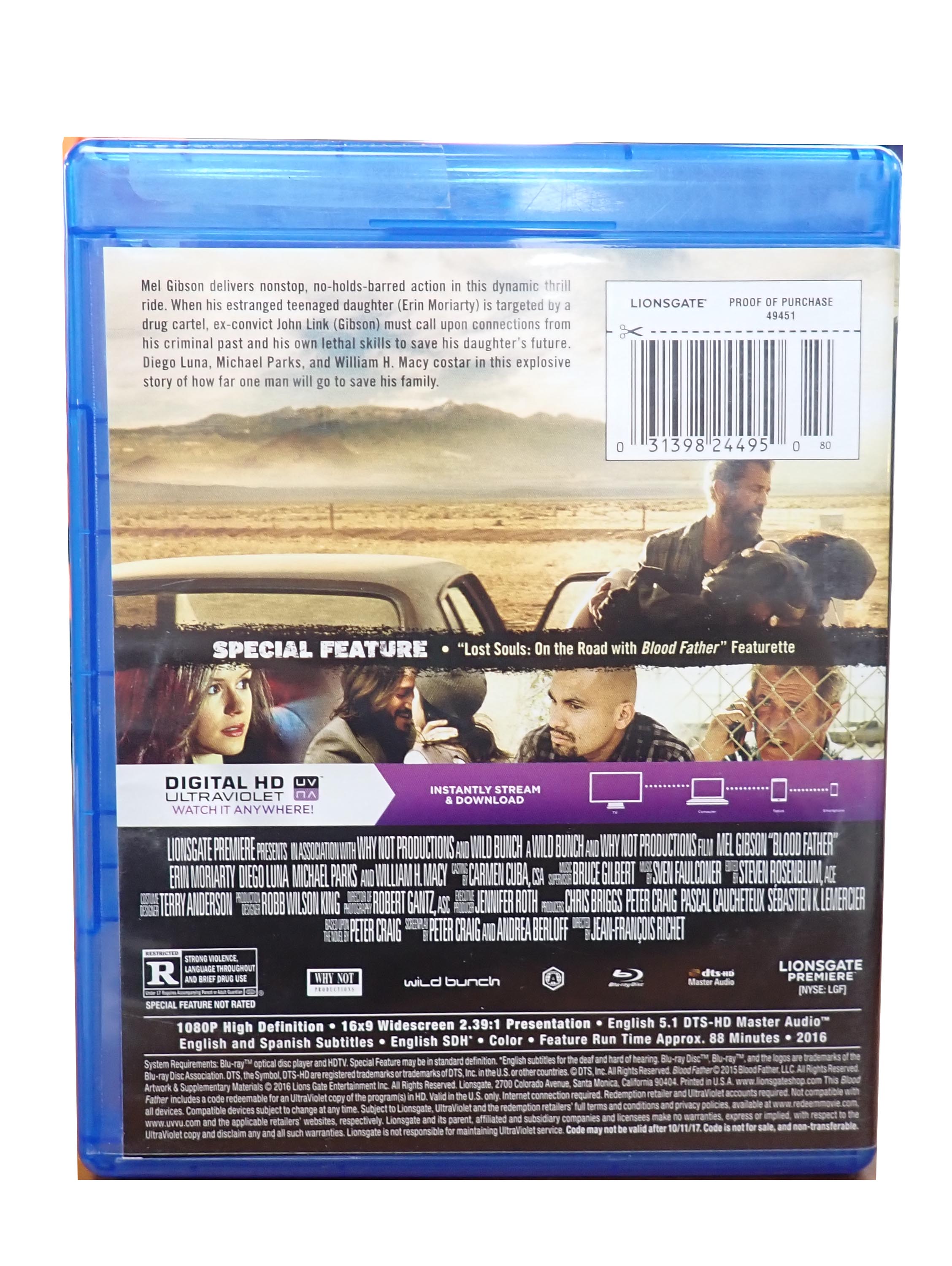 Blood Father - [Blu-Ray]