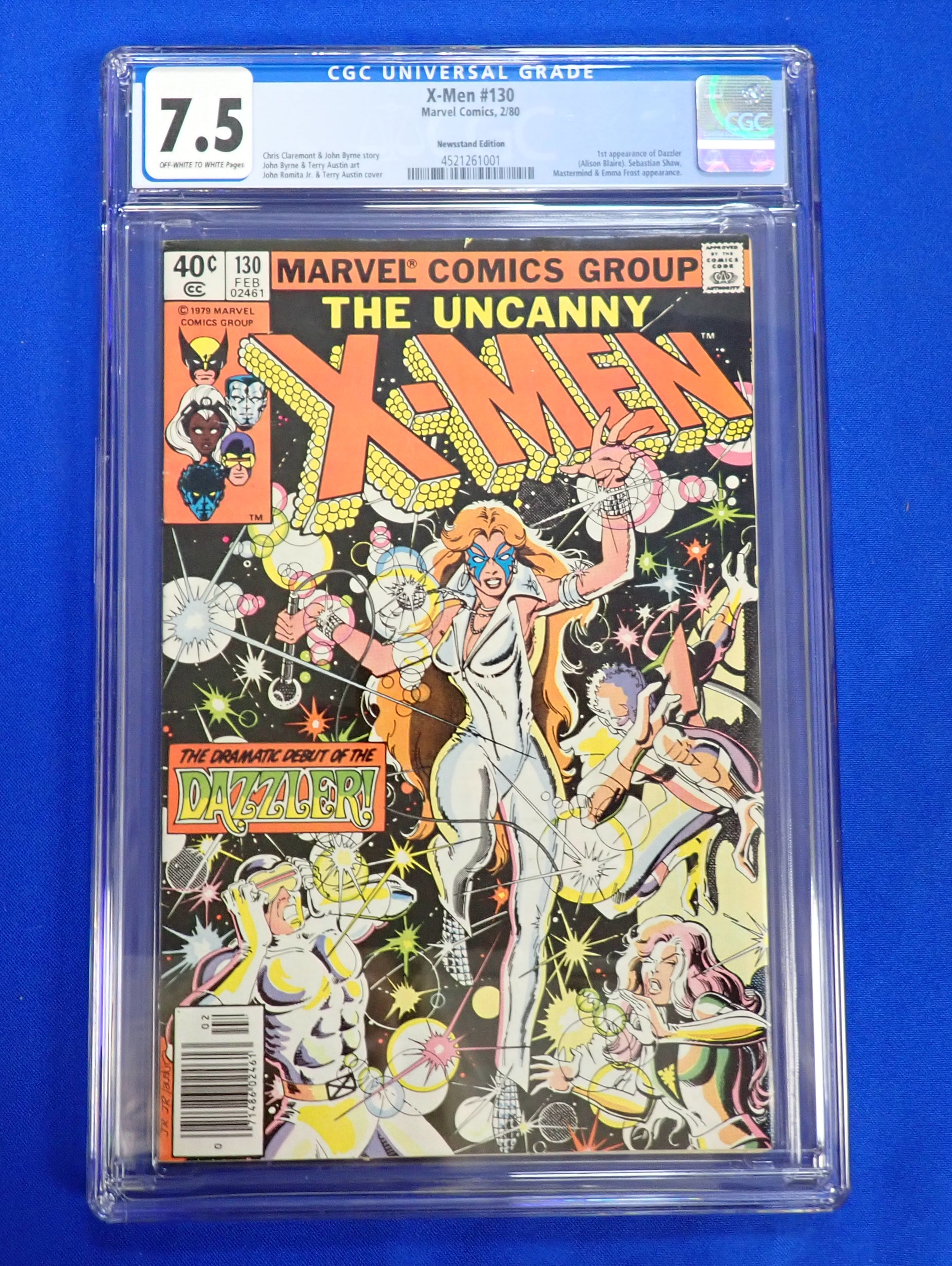 X-Men #130 (1980) - CGC 7.5 - 1st Dazzler
