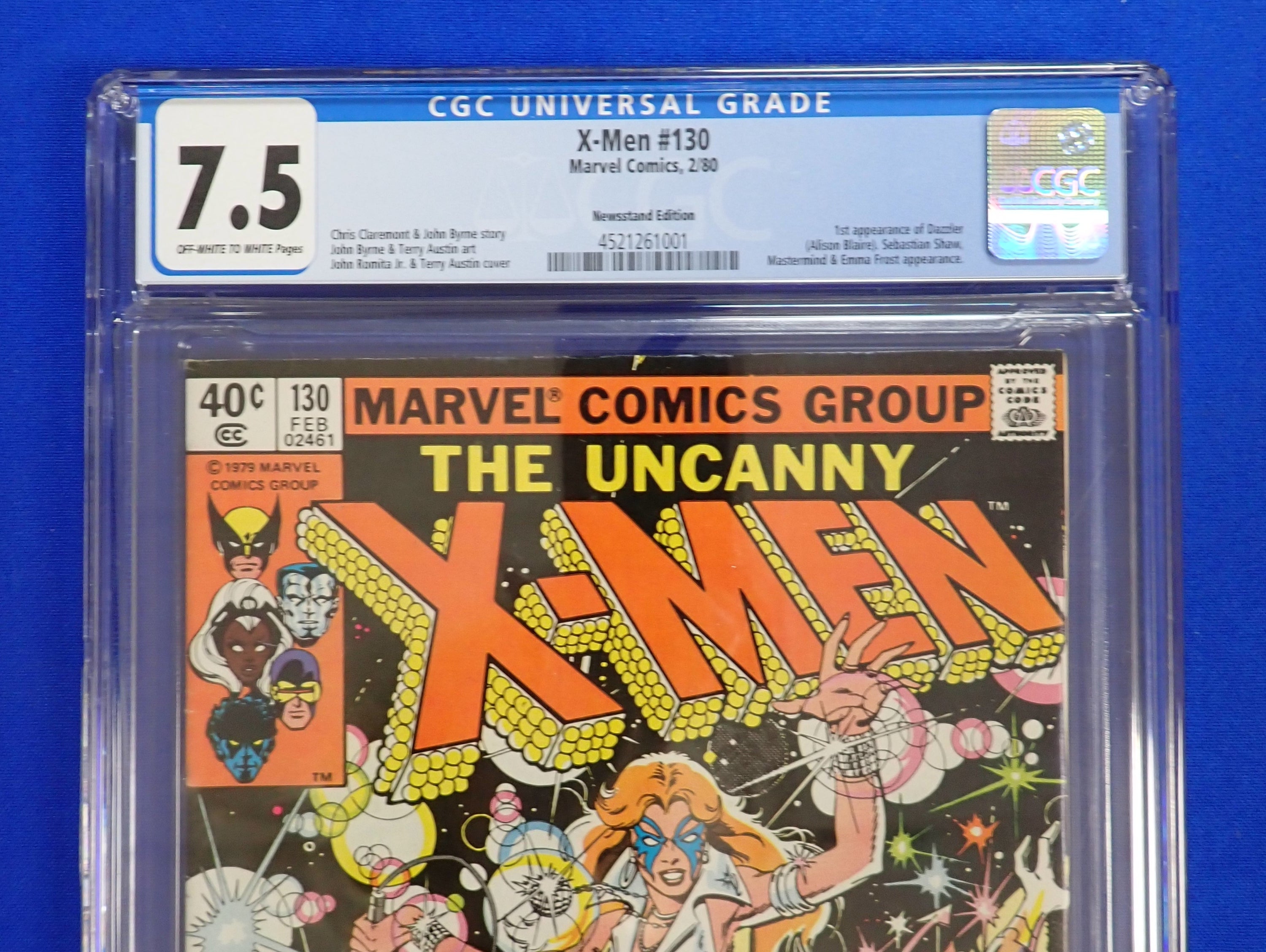 X-Men #130 (1980) - CGC 7.5 - 1st Dazzler
