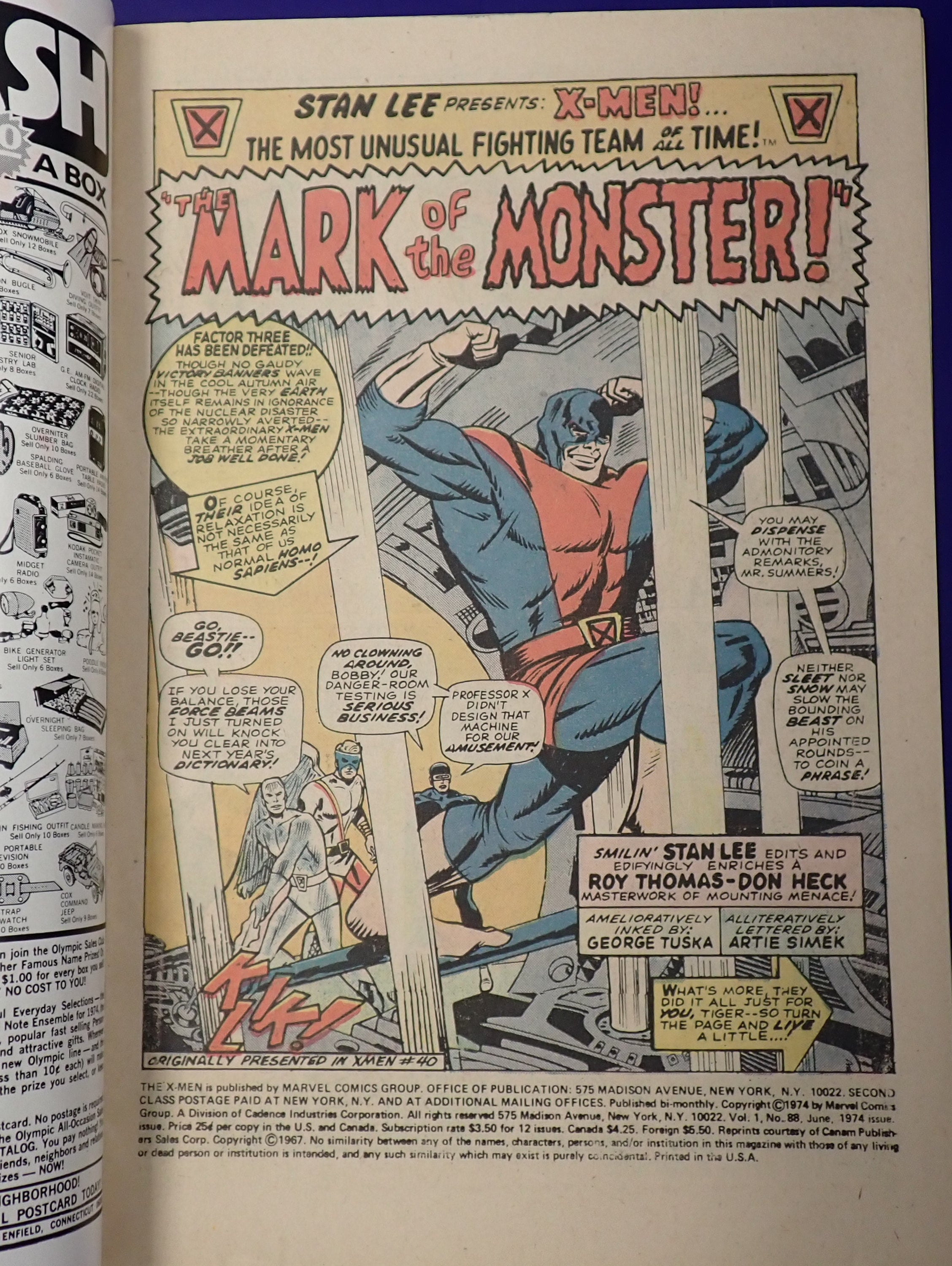 Uncanny X-Men #88 (1974) - VG/FN (5.0)