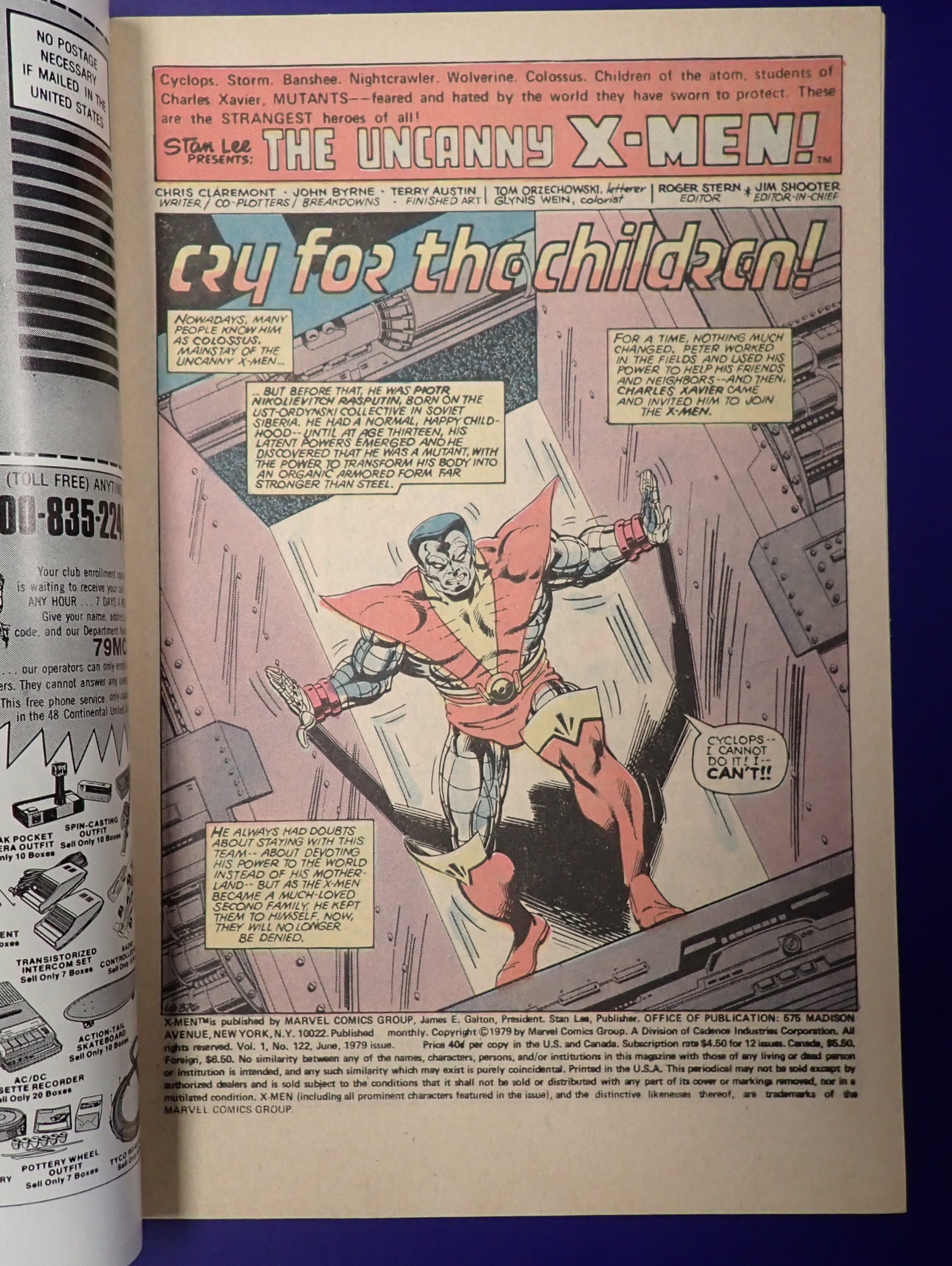Uncanny X-Men #122 (1979) - FN+ (6.5)