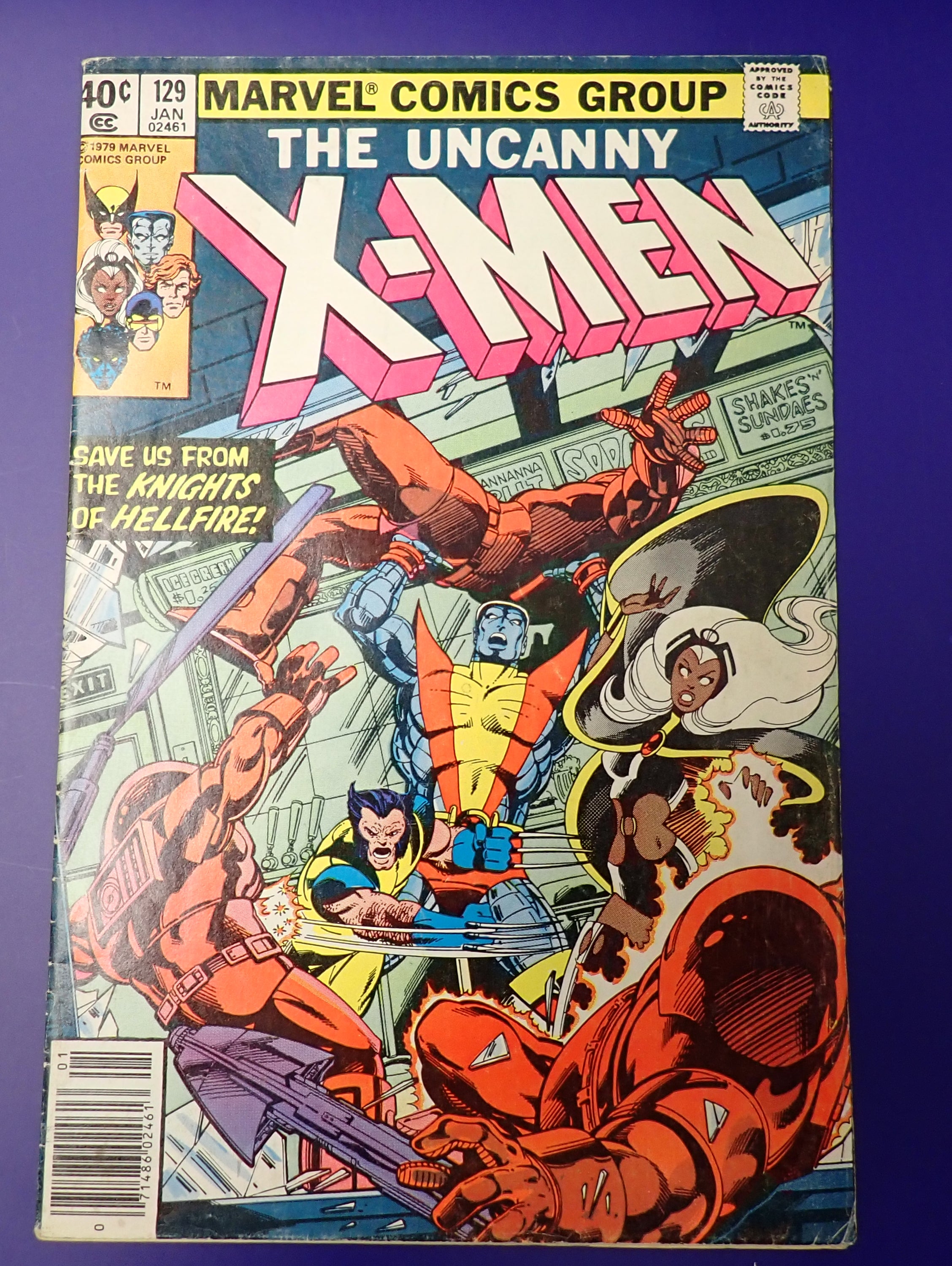Uncanny X-Men #129 (1980) - VG+ (4.5) - 1st Kitty Pryde