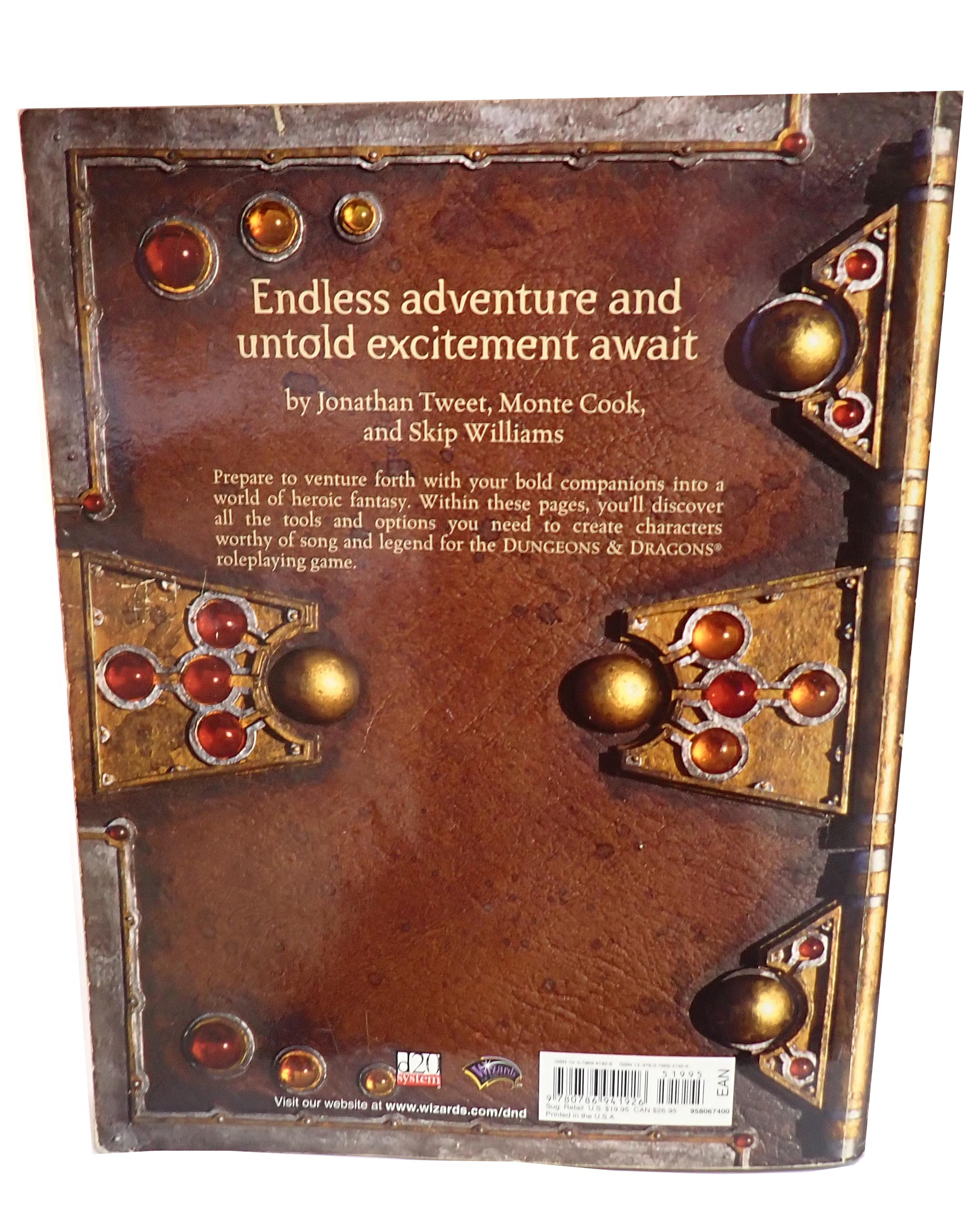 D&D Player's Handbook Core Rulebook I v.3.5 PB [Pre-Owned]