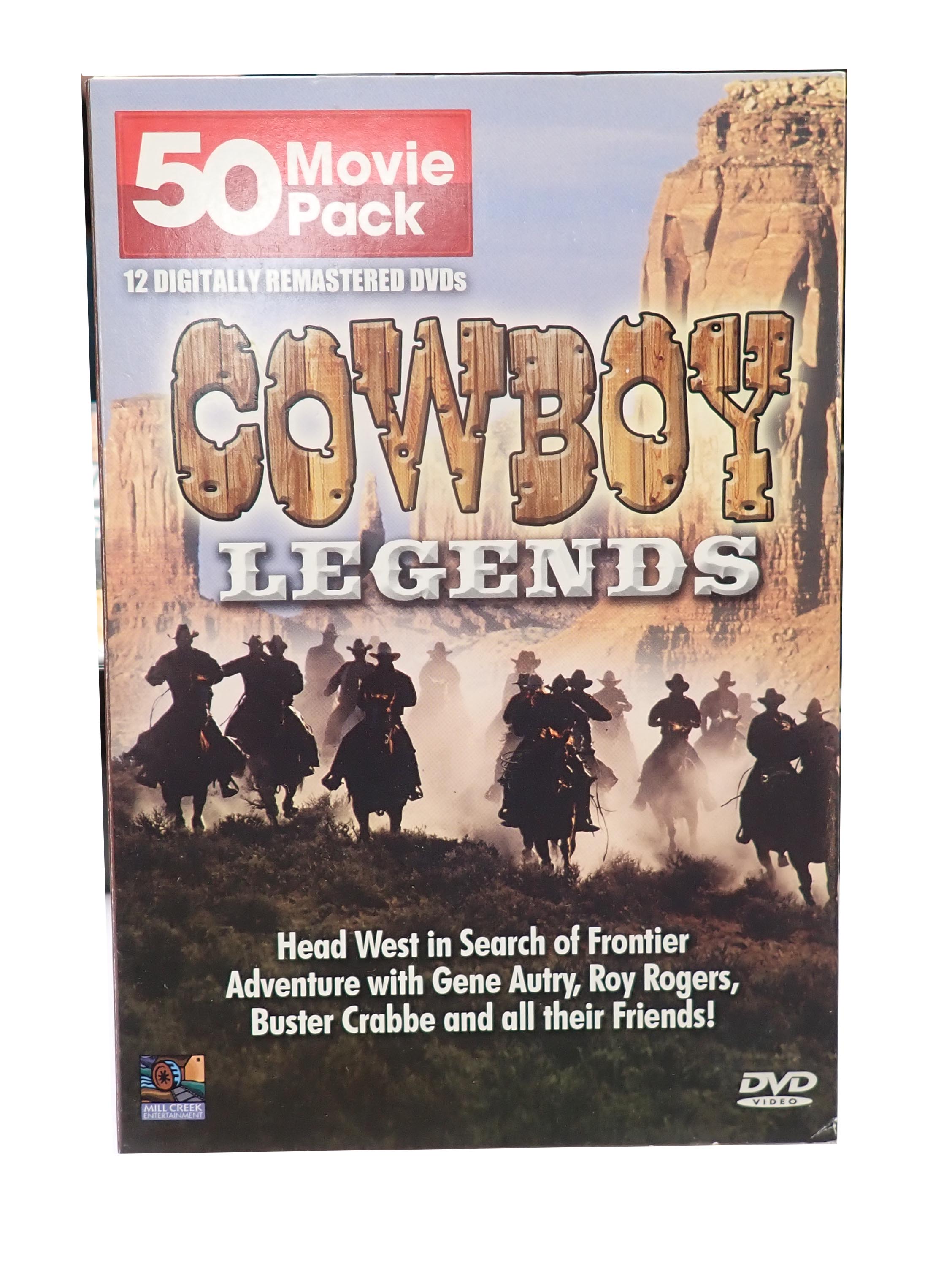 Cowboy Legends 50 Movie Pack - [DVD]