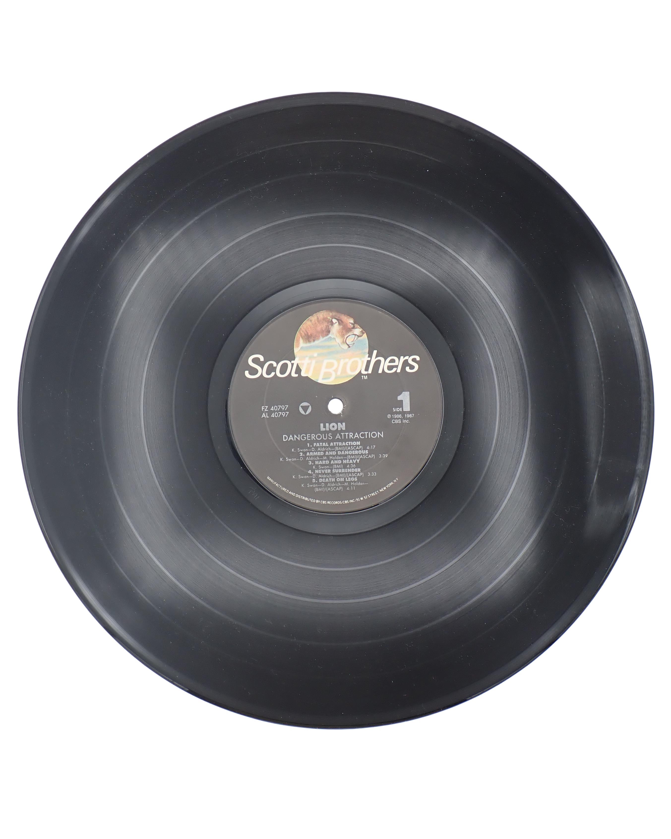 Lion - Dangerous Attraction - Vinyl [PRE-OWNED]