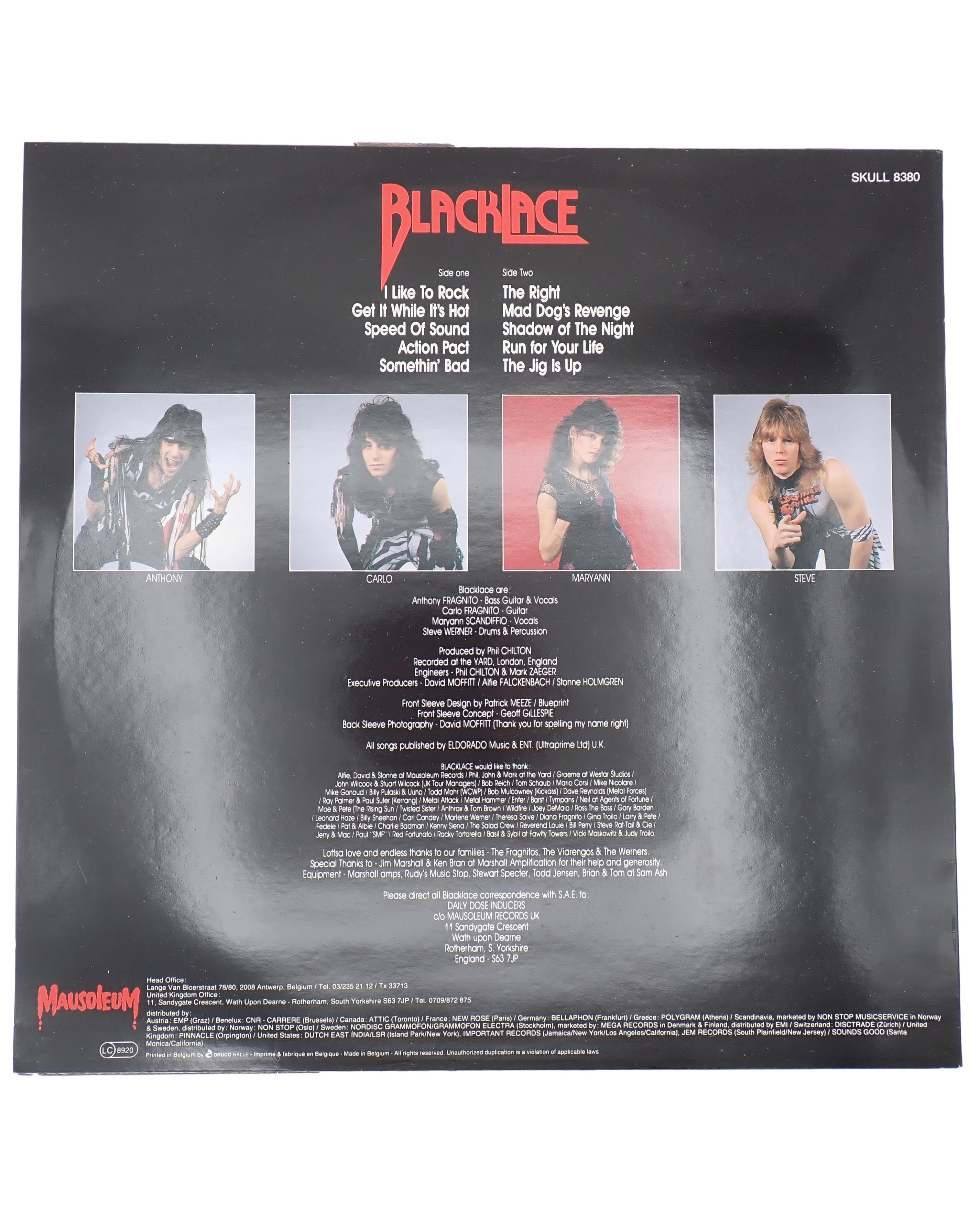 Blacklace - Get It While It's Hot - Vinyl [PRE-OWNED]