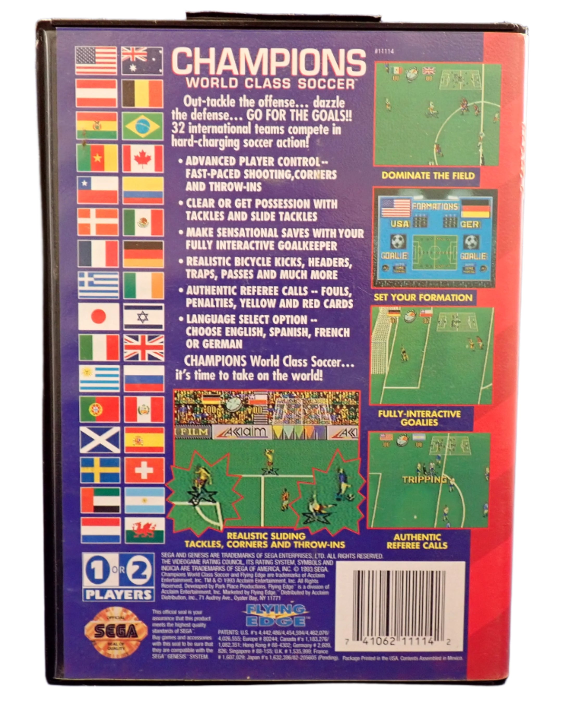Champions World Class Soccer - Genesis