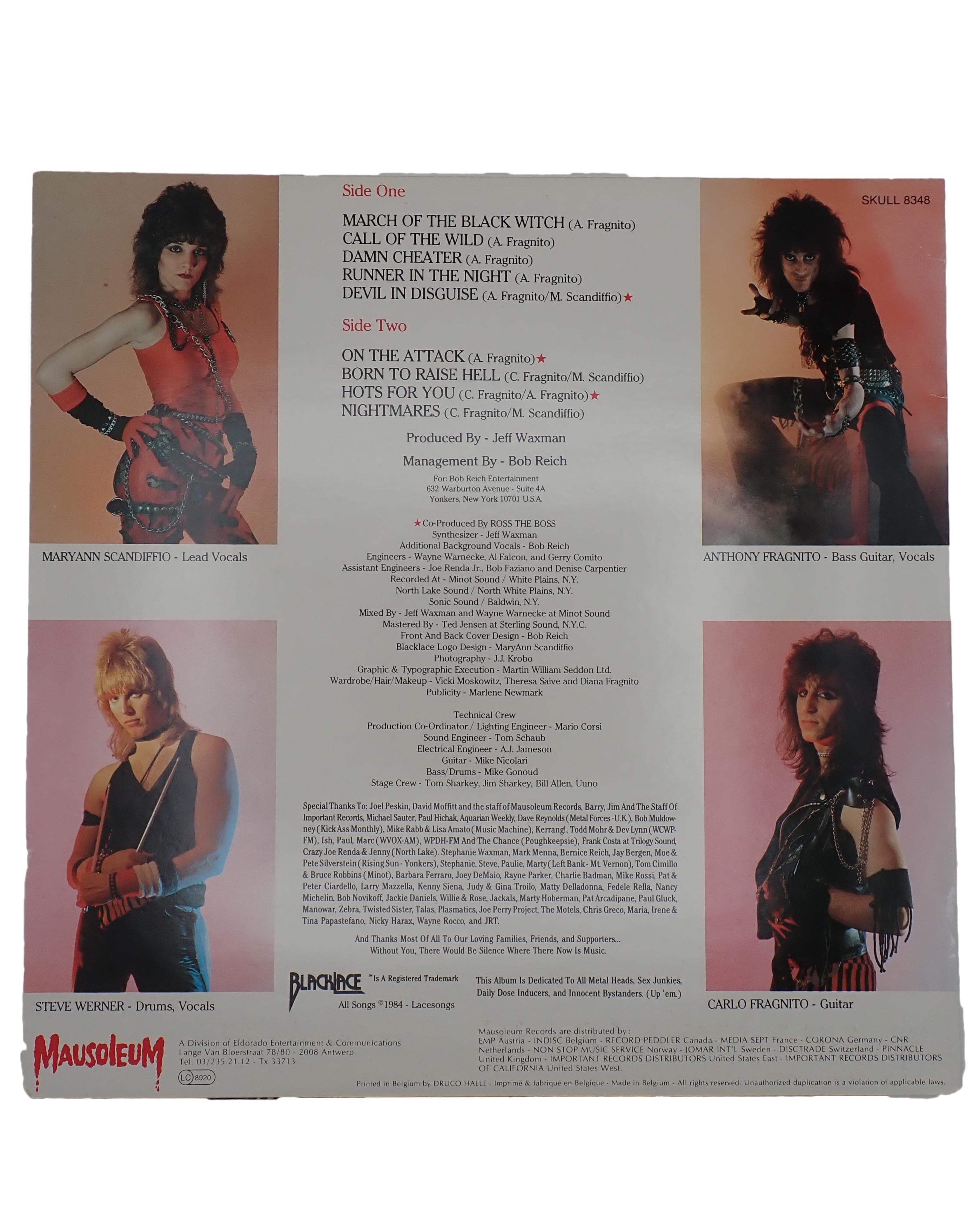 Blacklace - Unlaced - Vinyl [PRE-OWNED]
