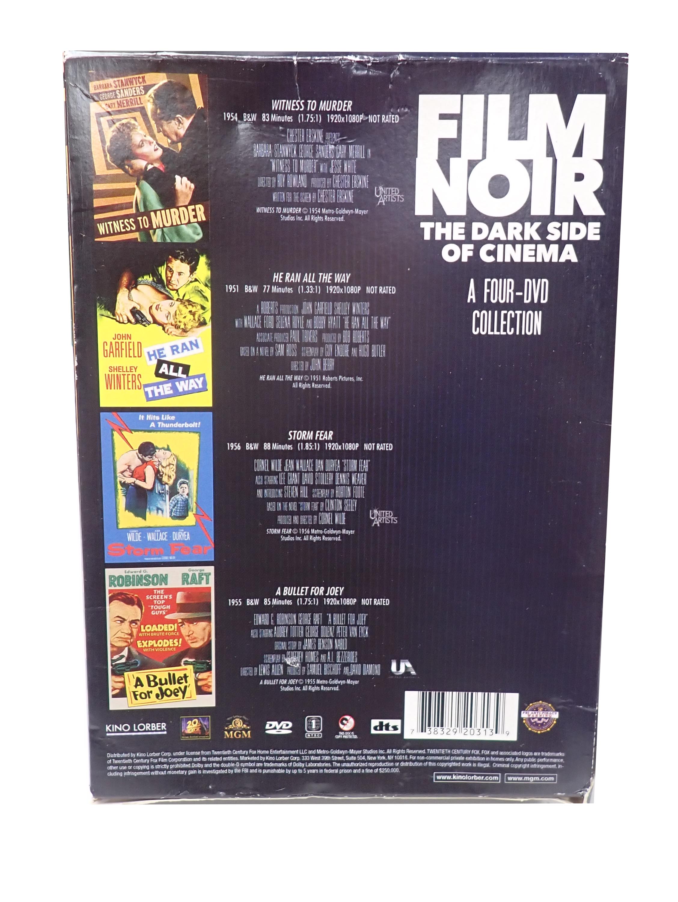 Film Noir: The Dark Side of Cinema - [DVD]