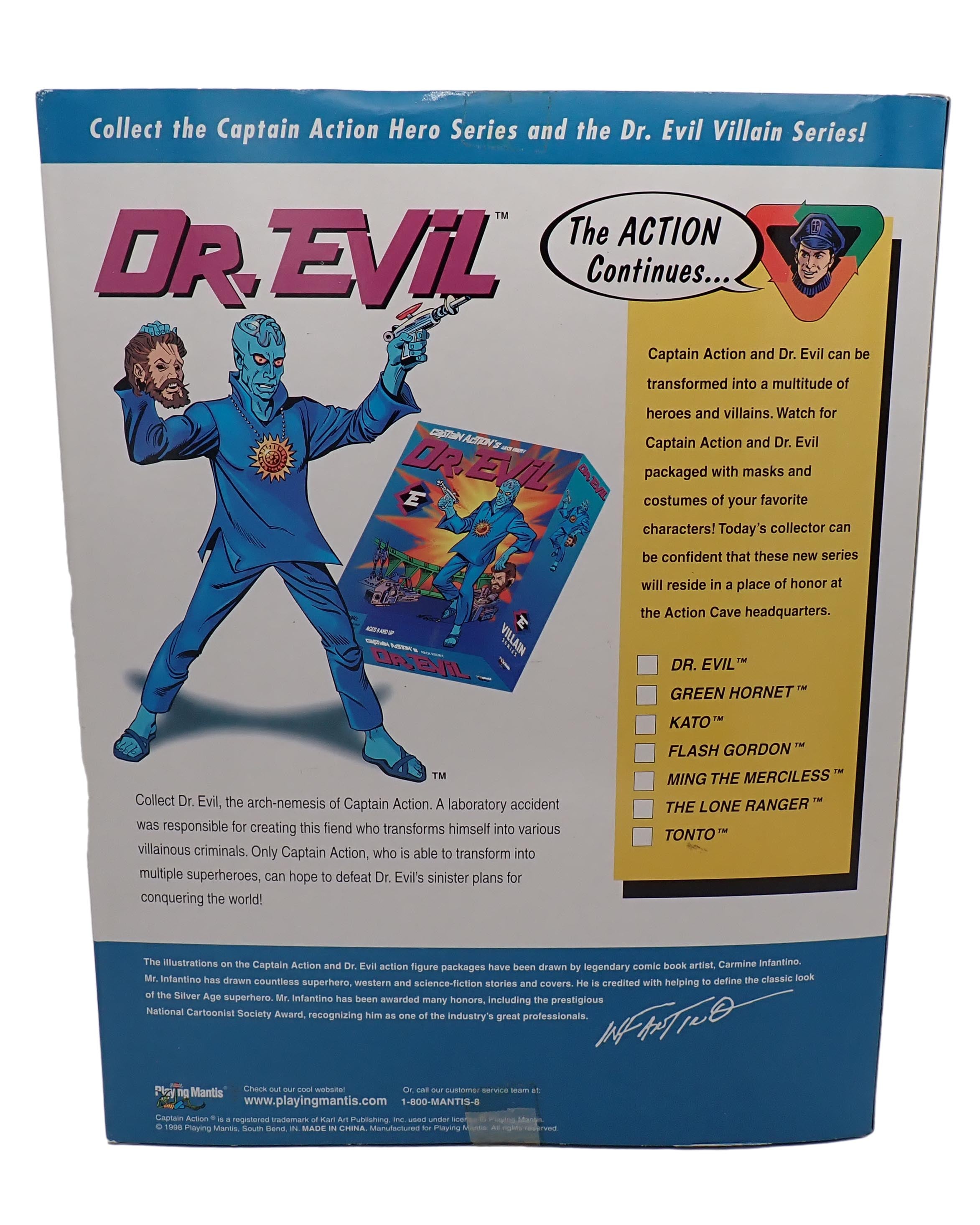 Captain Action - Playing Mantis 1998 [PRE-OWNED]