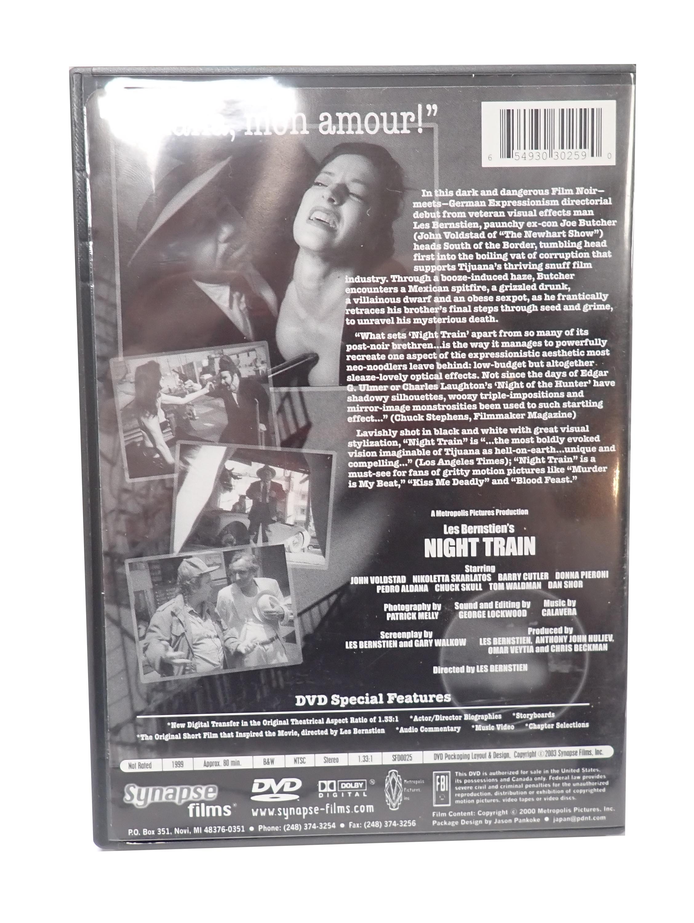 Les Bernstien's Night Train - [DVD]