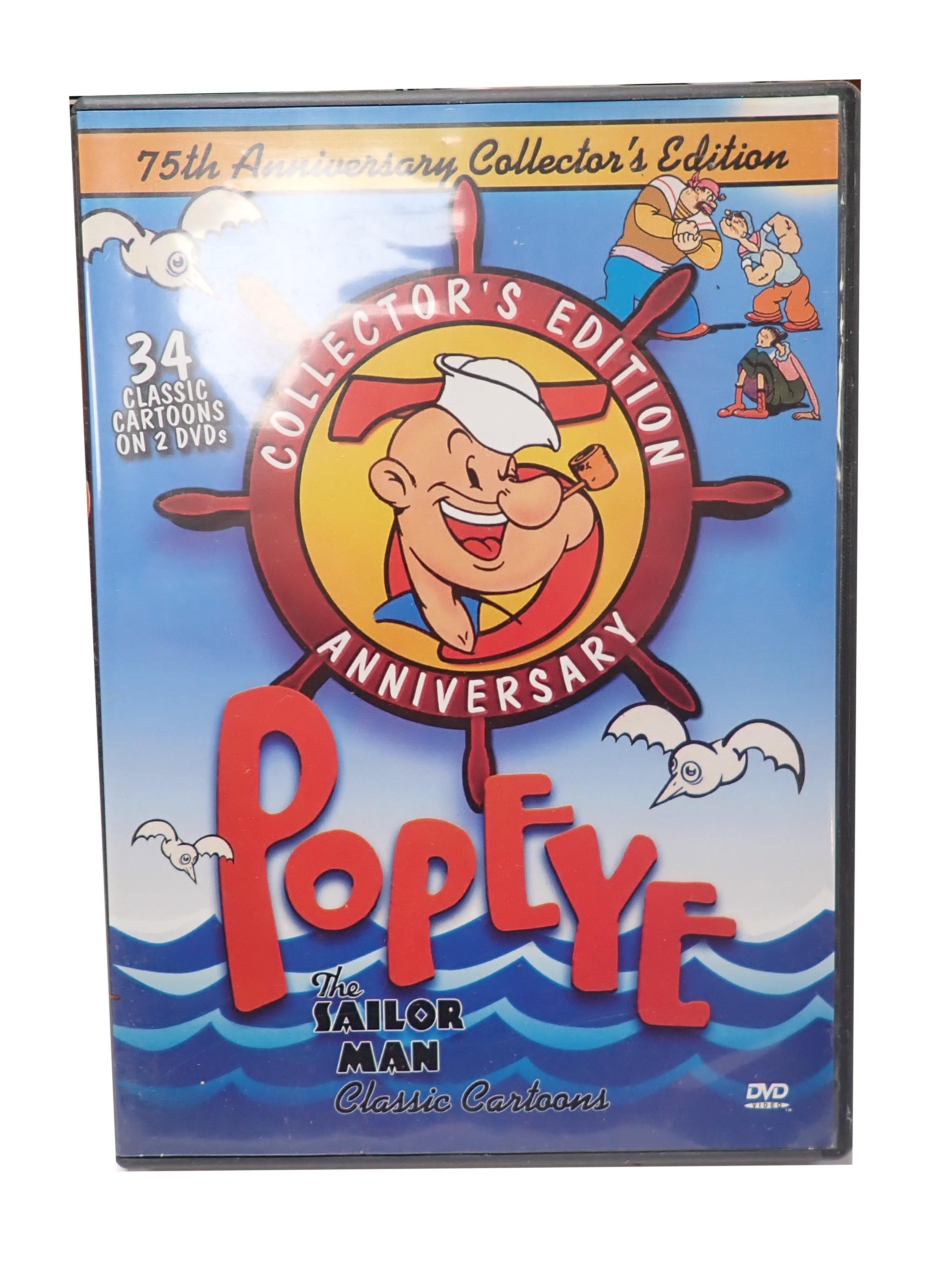 Popeye The Sailor Man Classic Cartoons: 75th Anniversary Collector's Edition - [DVD]