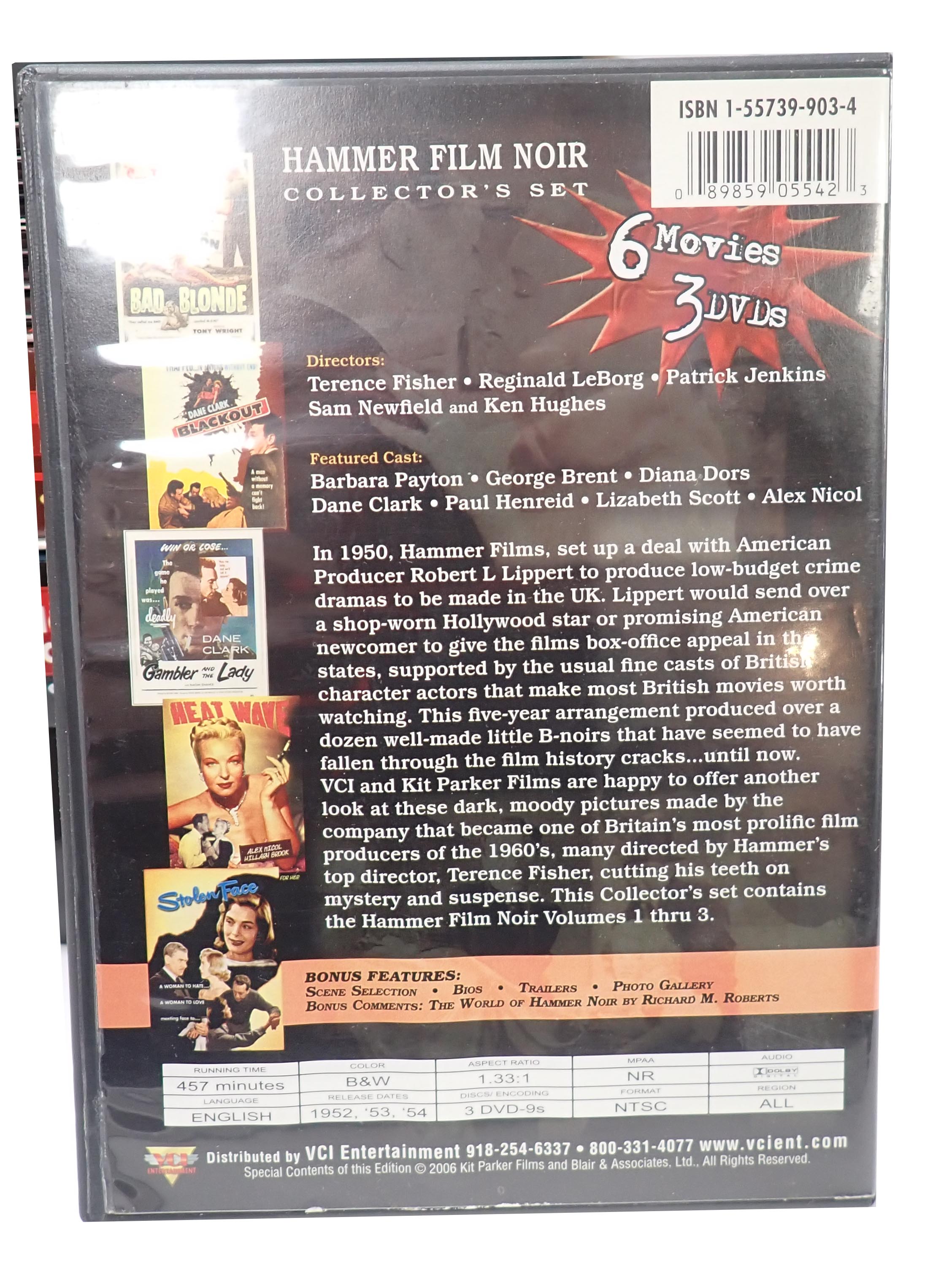 Hammer Film Noir Double Feature - [DVD]