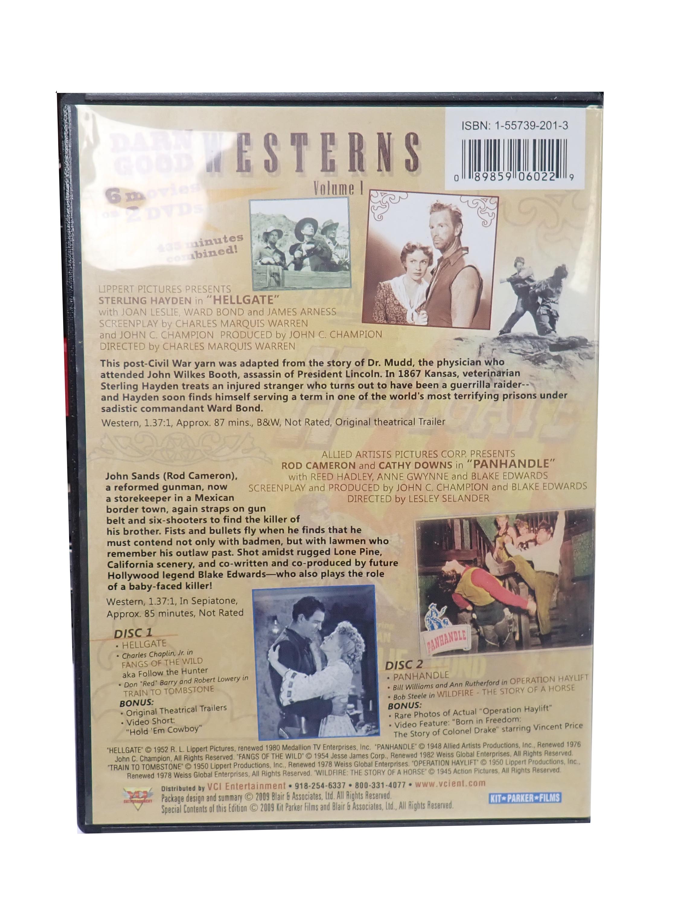 Darn Good Westerns Vol 1 - [DVD]