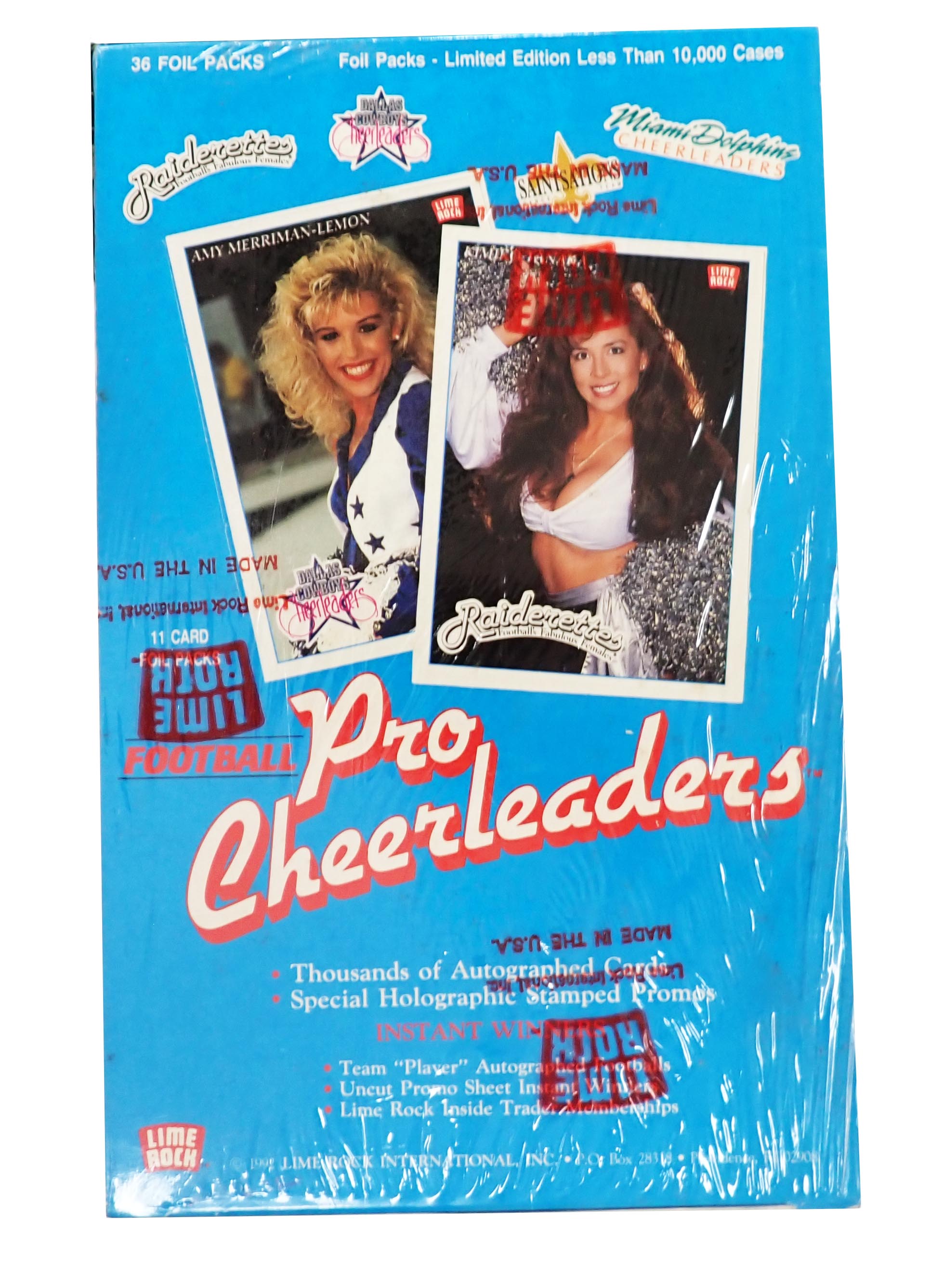 Pro Cheerleaders Trading Cards SEALED -  (Pre-Owned)