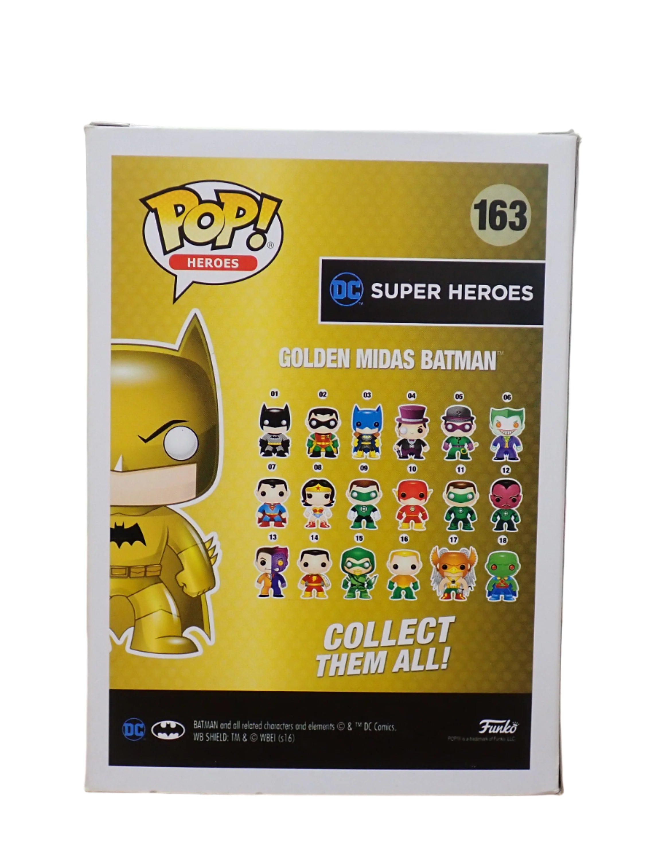 Golden Midas Batman - POP! #163