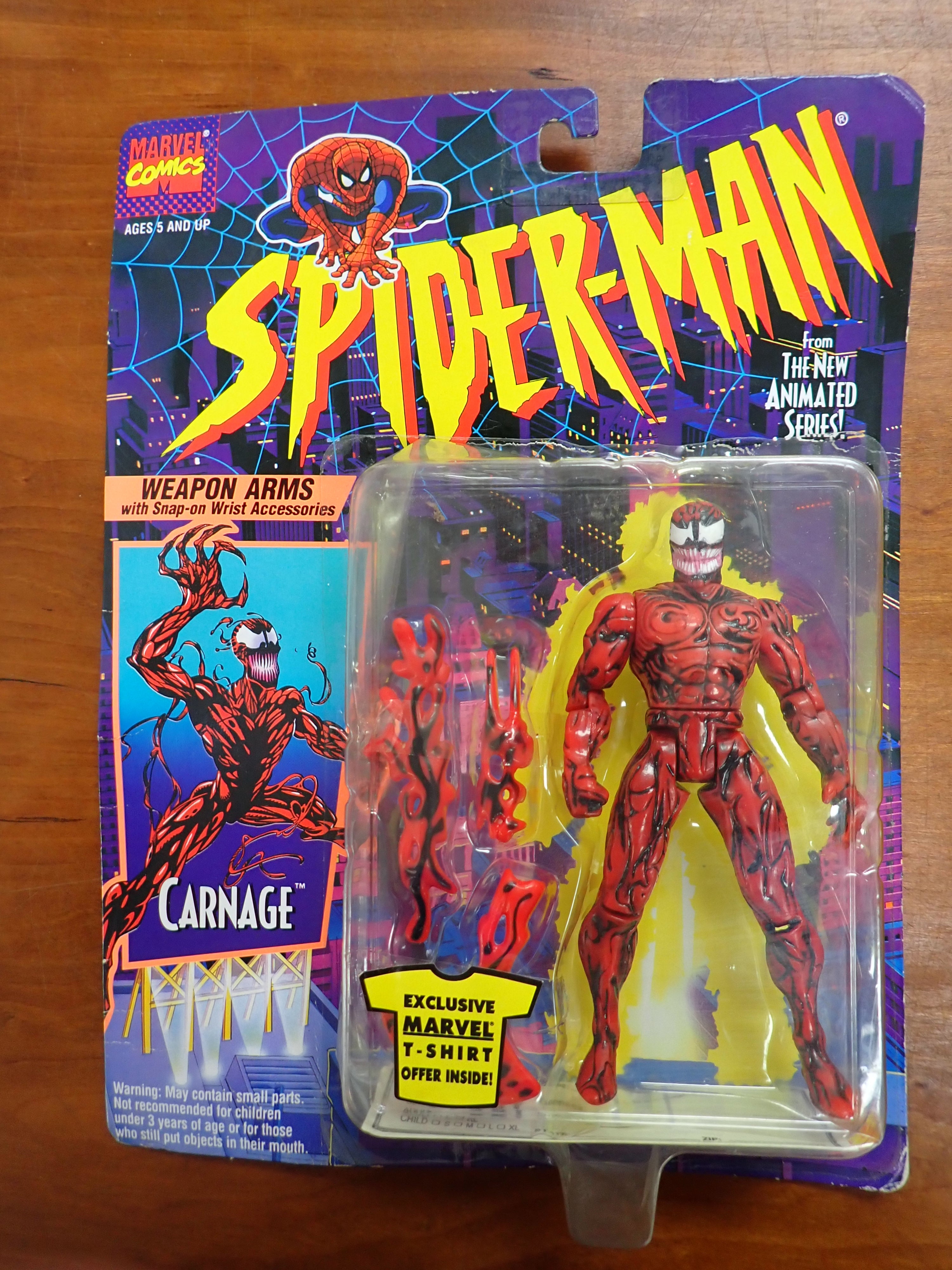 Carnage Weapon Arms Toy Biz