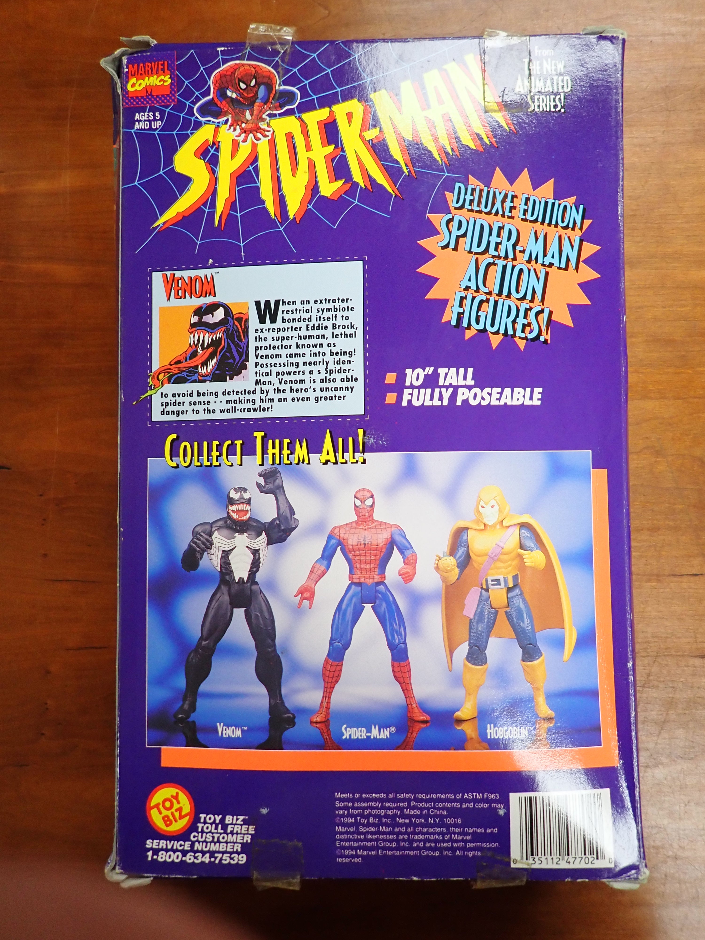 Venom Deluxe Edition Toy Biz