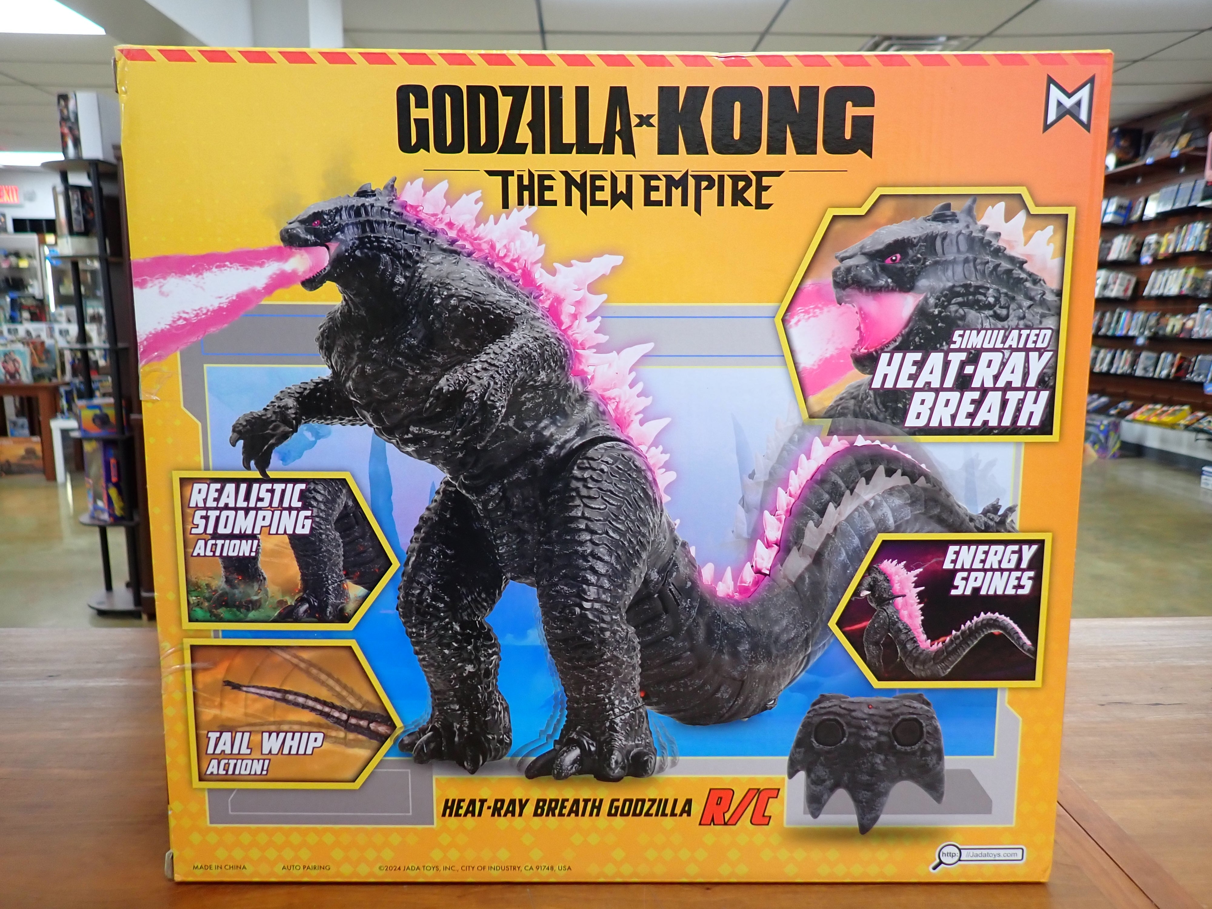 Heat-Ray Breath Godzilla R/C