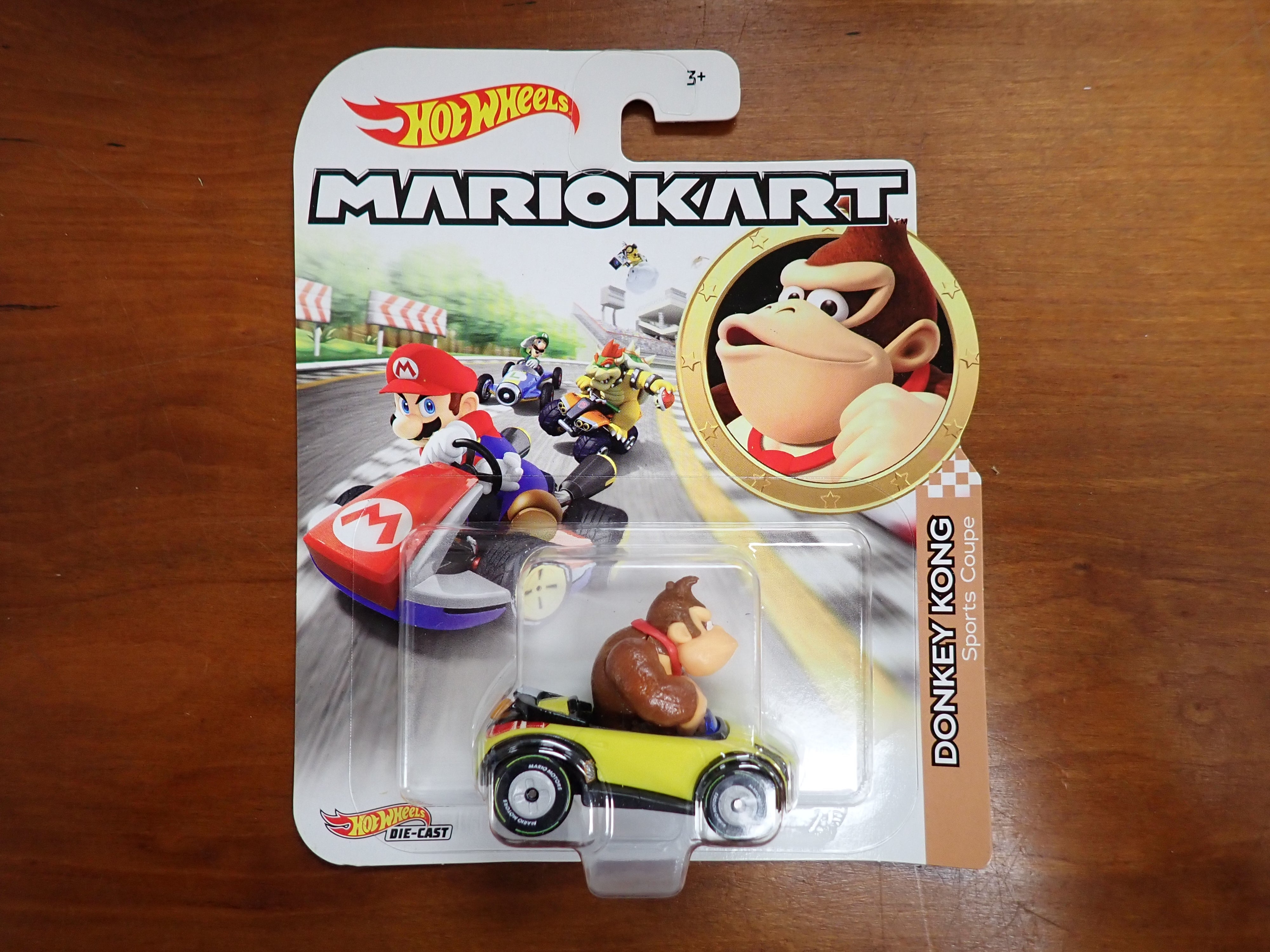Hot Wheels: Mario Kart - Donkey Kong (Sports Coupe)