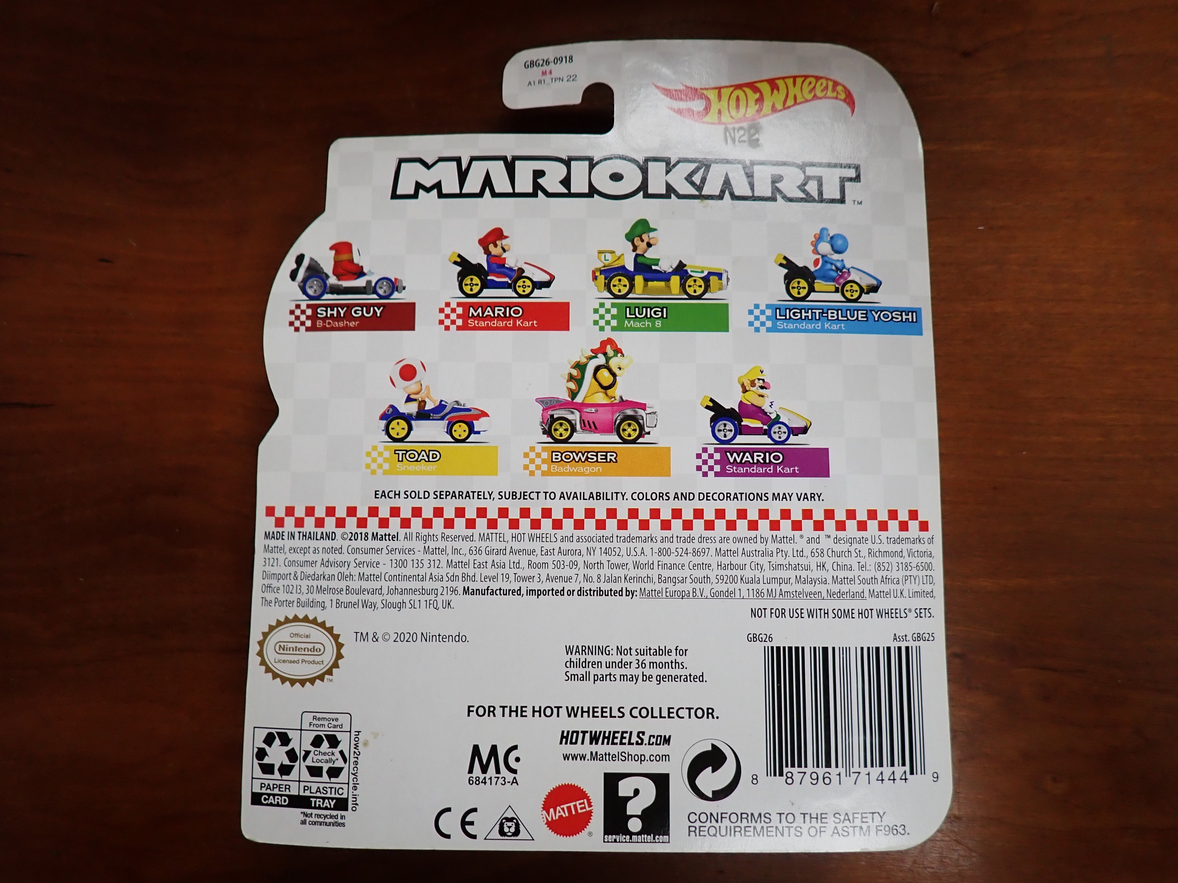 Hot Wheels: Mario Kart - Mario