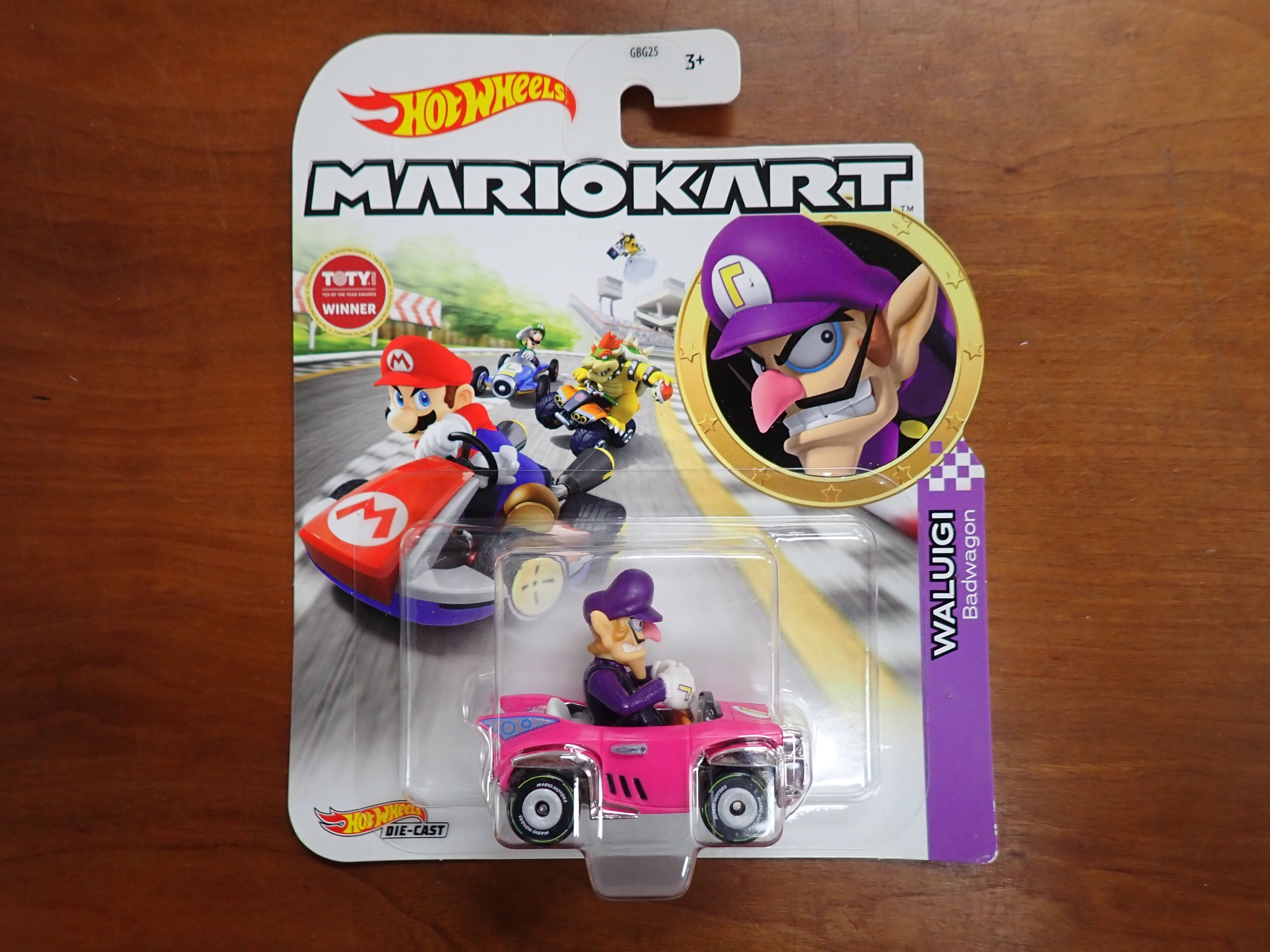 Hot Wheels: Mario Kart - Waluigi (Badwagon)