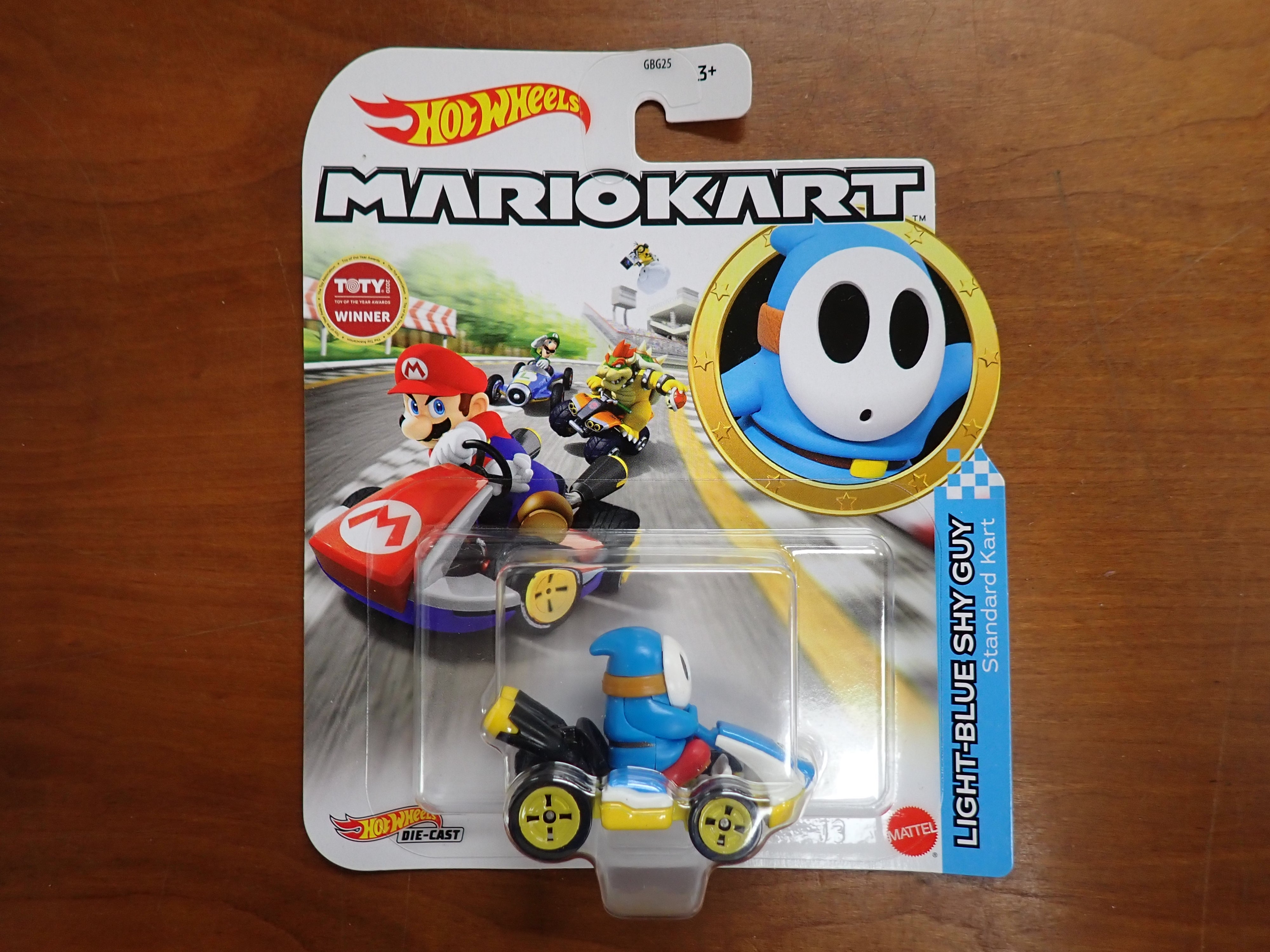 Hot Wheels: Mario Kart - Light-Blue Shy Guy