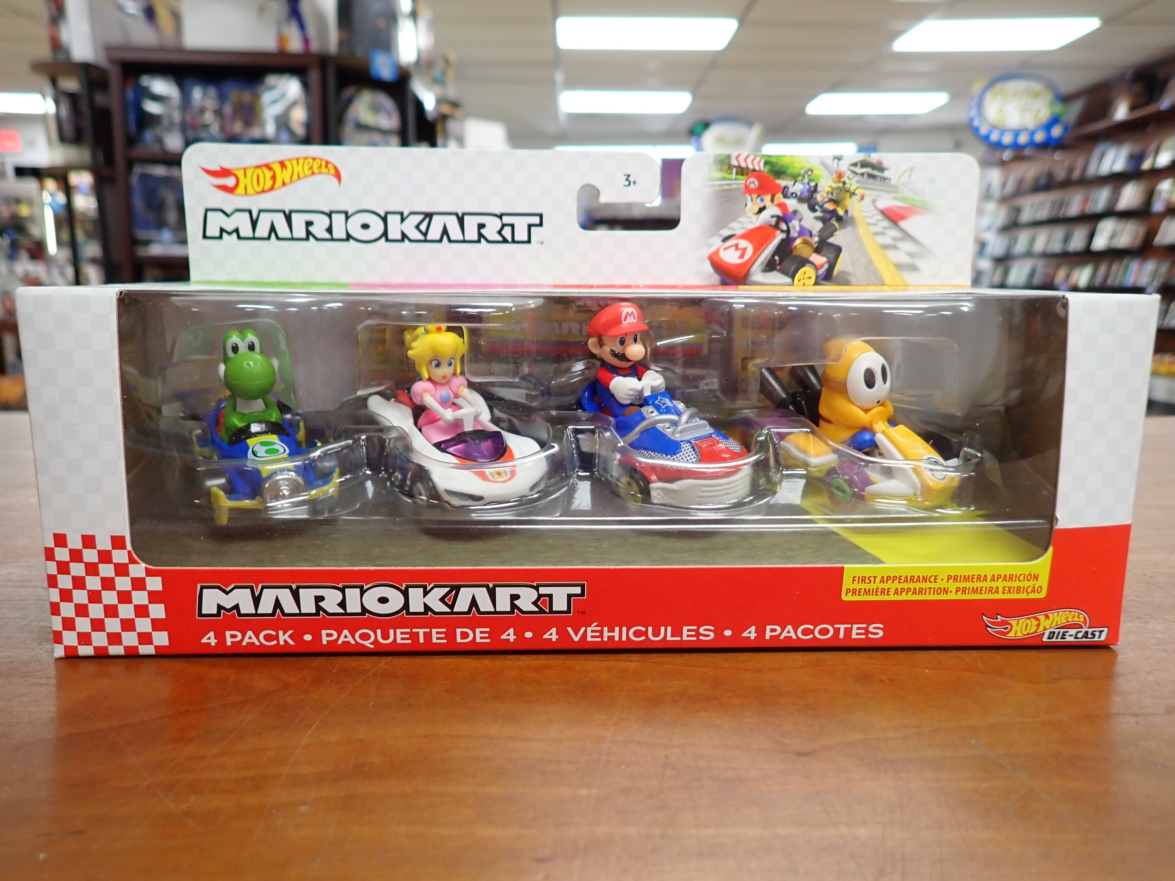 Hot Wheels: Mario Kart 4-Pack