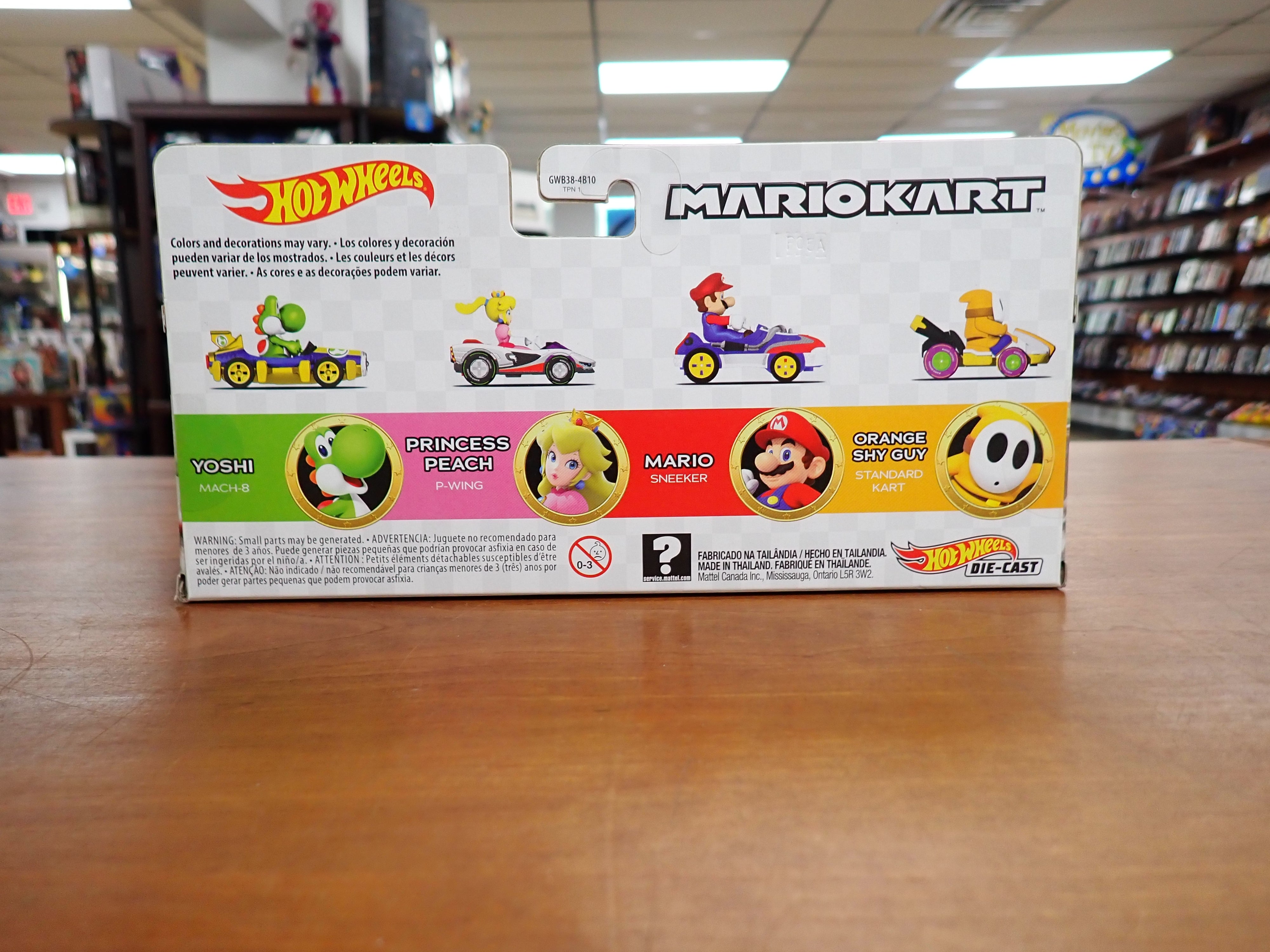 Hot Wheels: Mario Kart 4-Pack